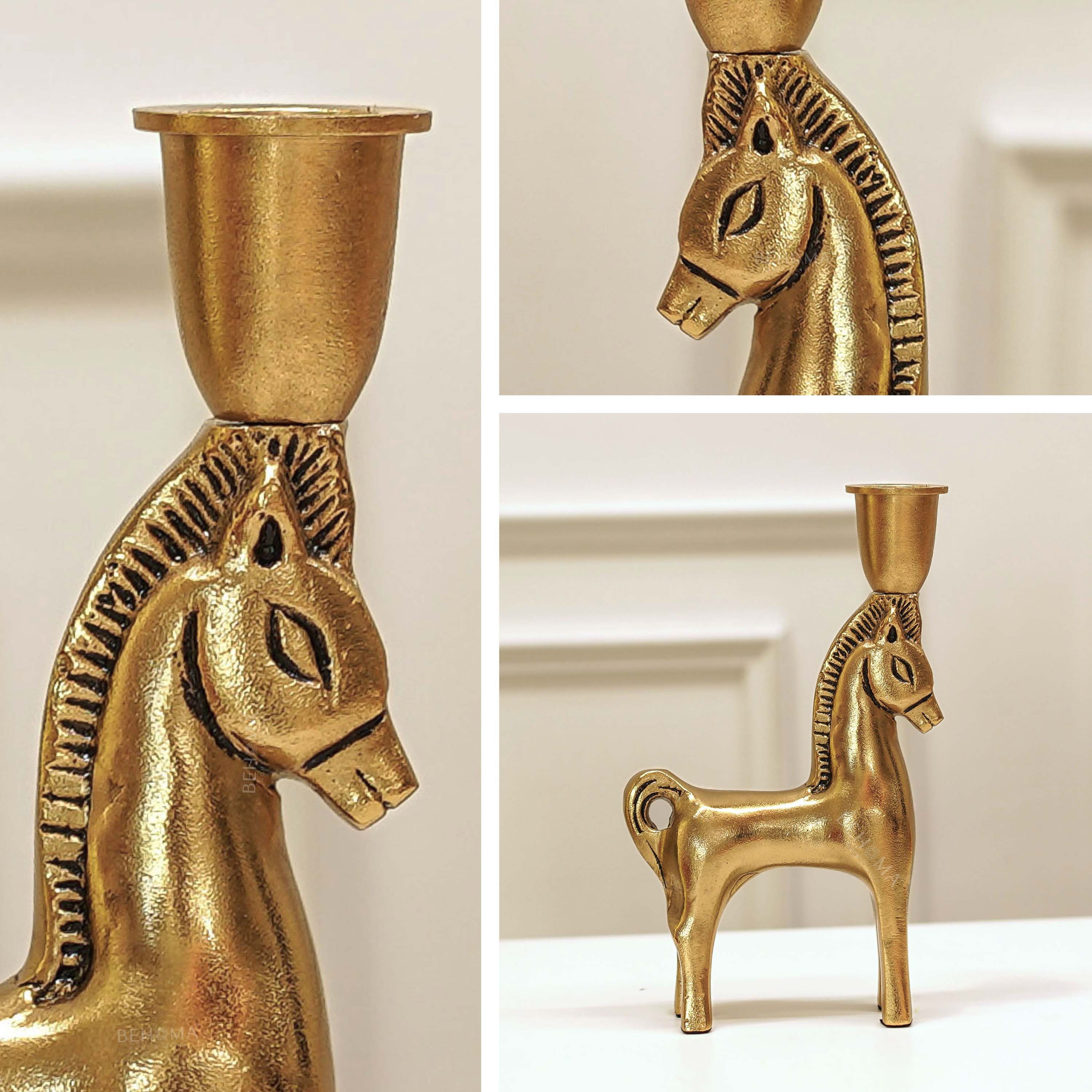 Horse Candle Holder, Gift, Birthday Gift, Housewarming gift, Gift Under 1000, Christmas Gift, Christmas decor
