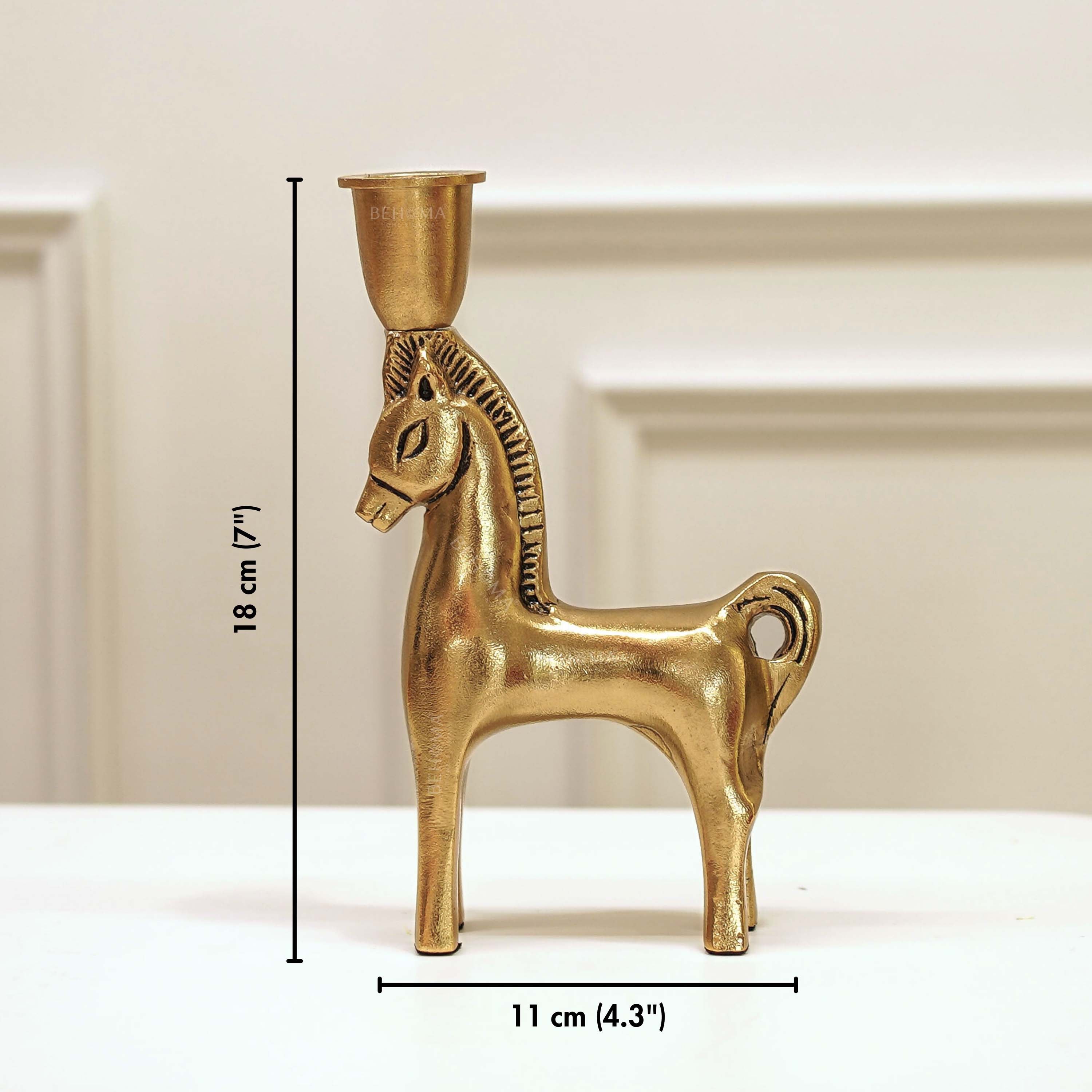 Horse Candle Holder, Gift, Birthday Gift, Housewarming gift, Gift Under 1000, Christmas Gift, Christmas decor