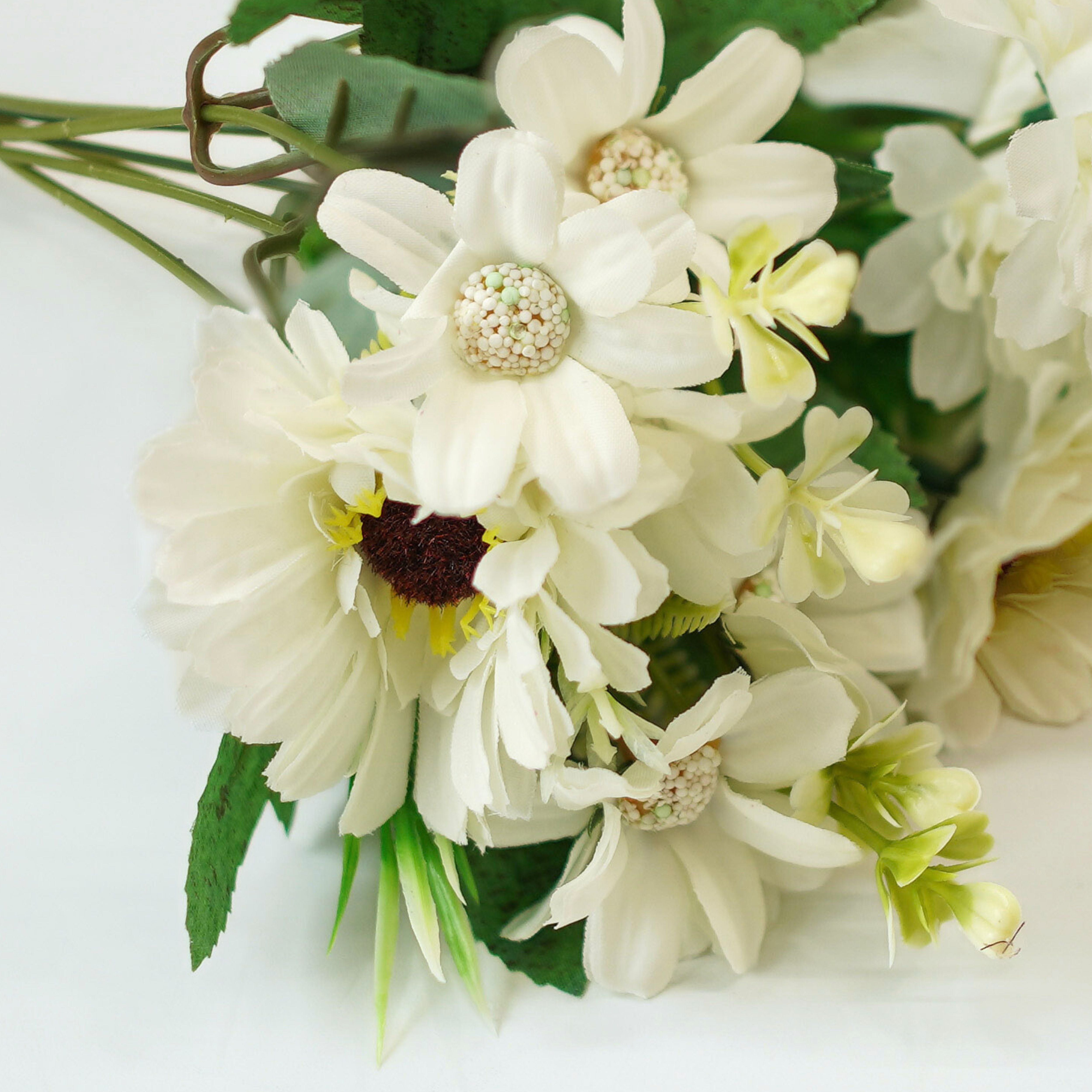 White Radiance Flower Arrangement (Faux Flower)