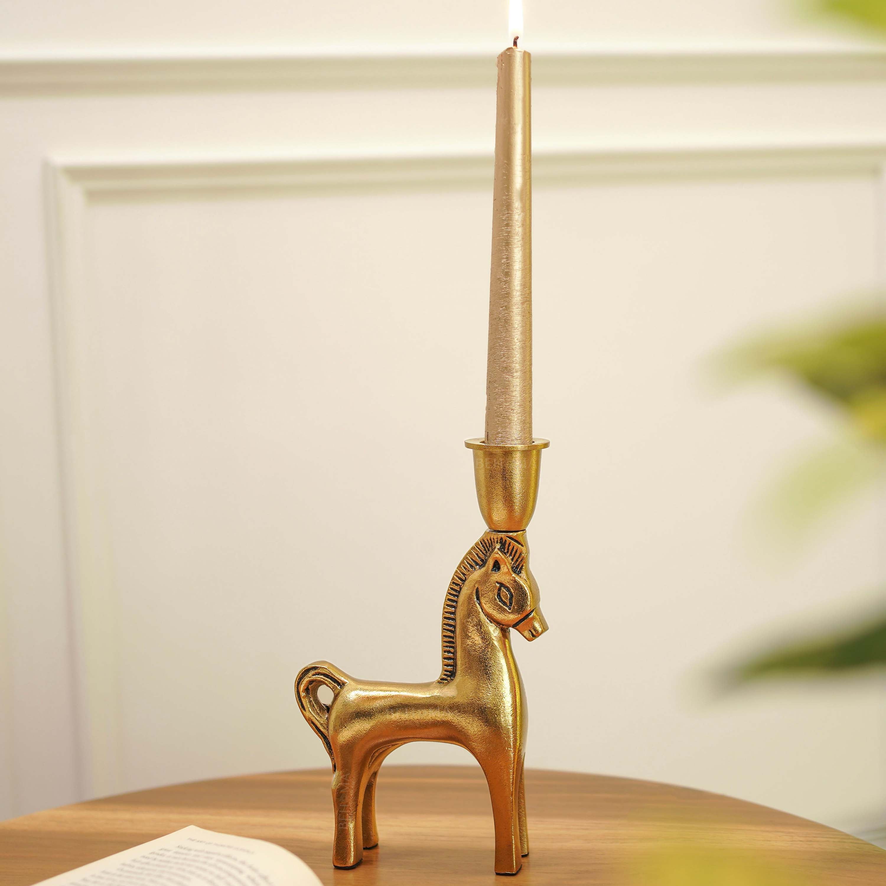 Horse Candle Holder, Gift, Birthday Gift, Housewarming gift, Gift Under 1000, Christmas Gift, Christmas decor