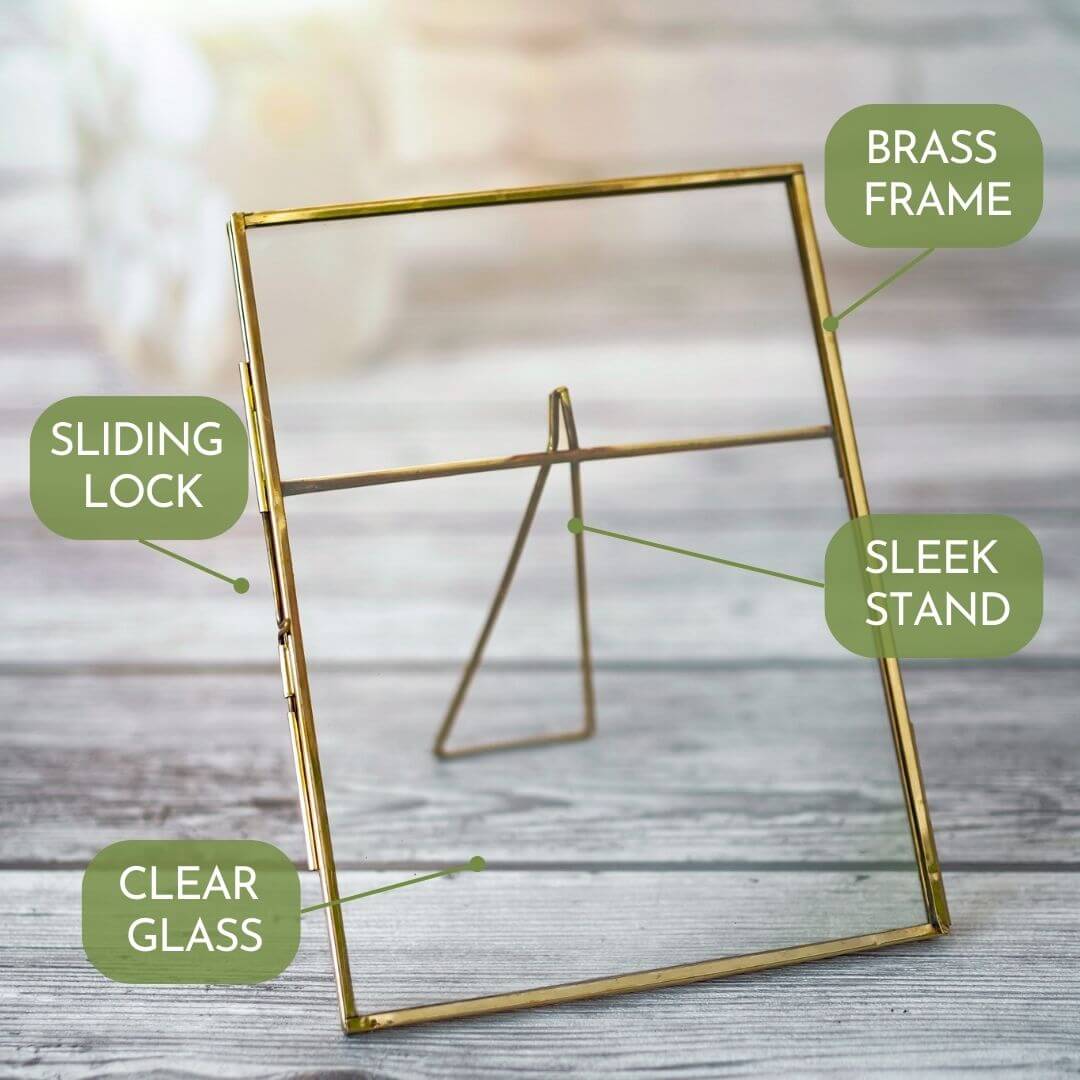 Floating frame, glass photo frame, gifts for her, anniversary gifts, gifts for mom