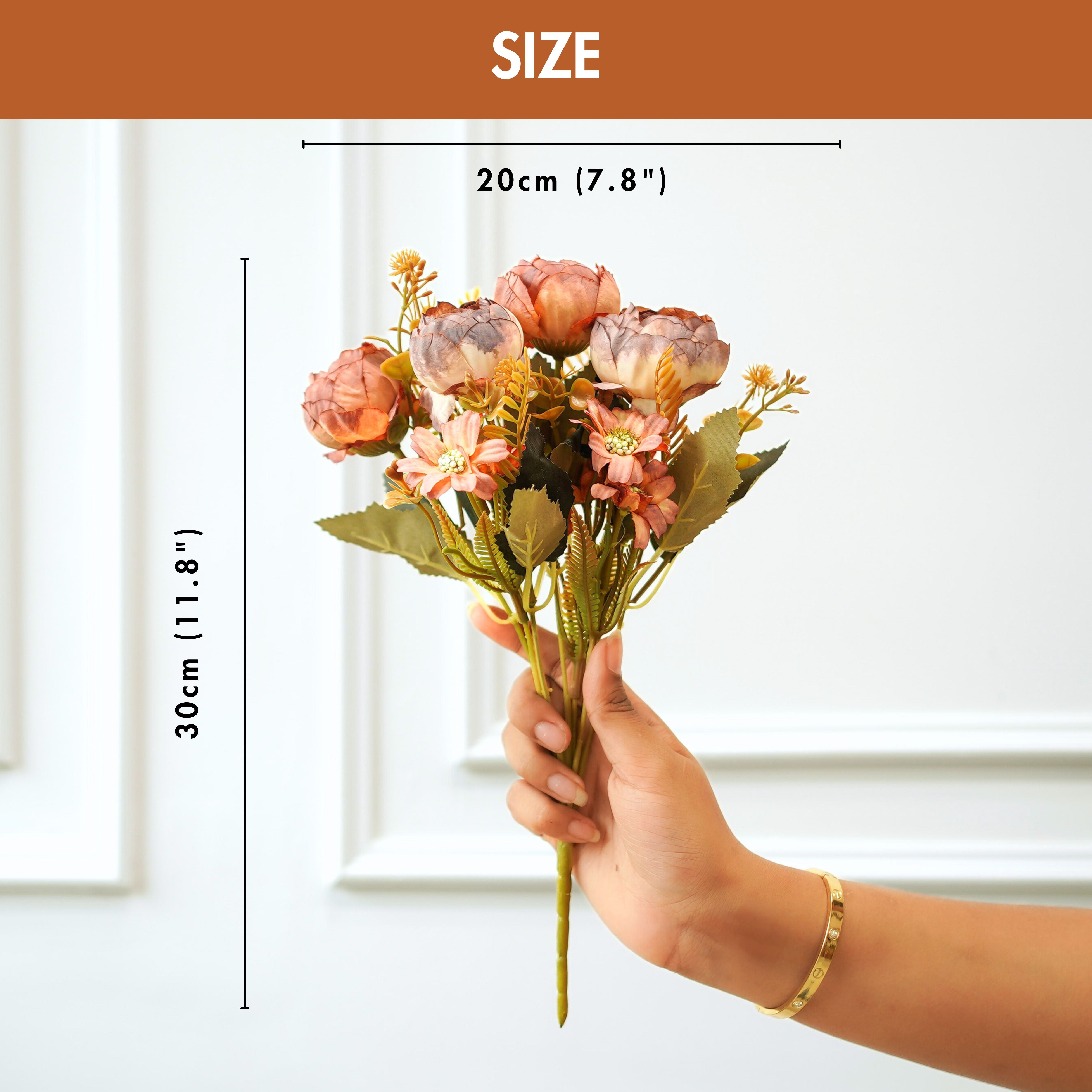 Rustic Rose (Faux Flowers)