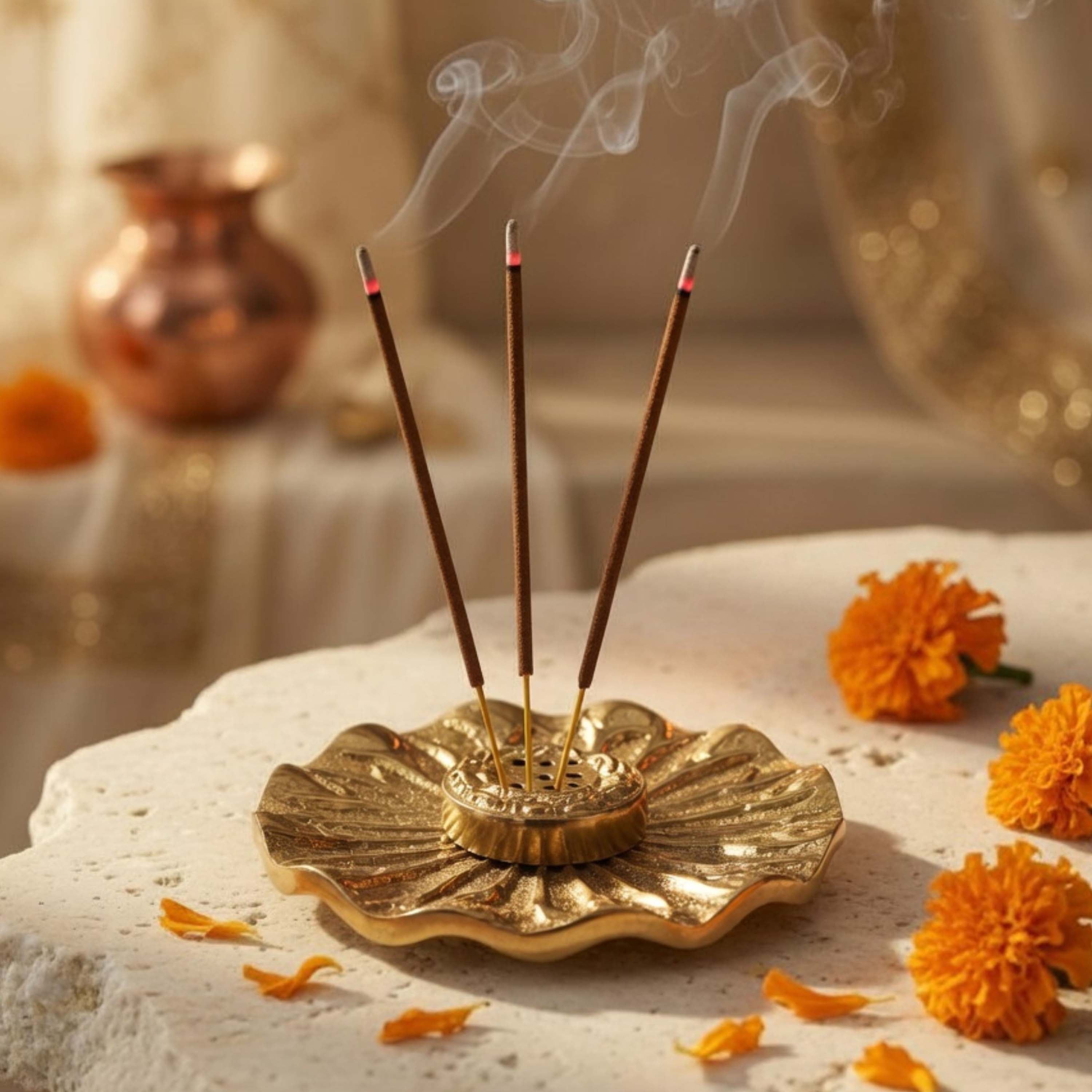 Metal Incense Holder