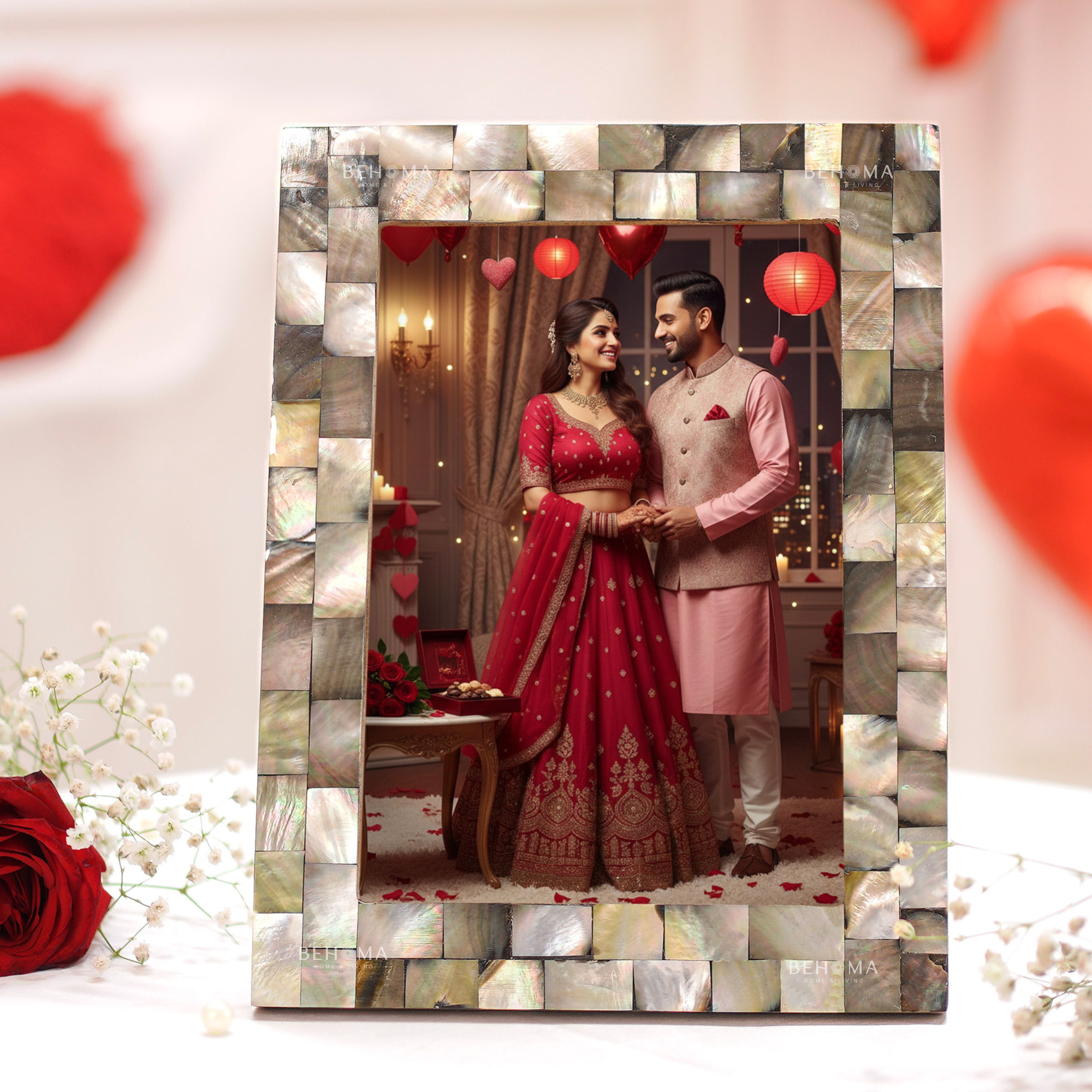 Pearl Photo Frame Black - 5x7