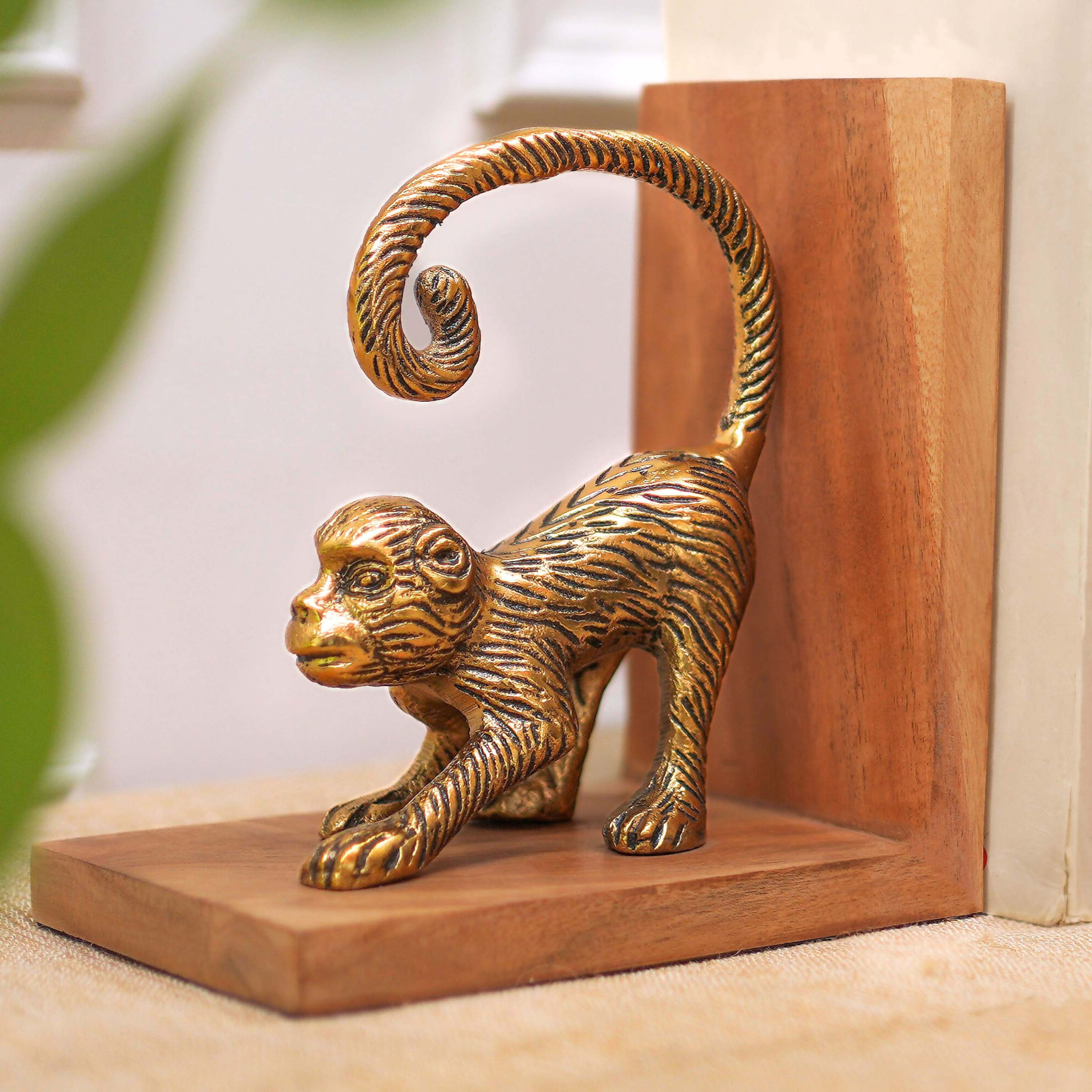 Monkey Bookends Set