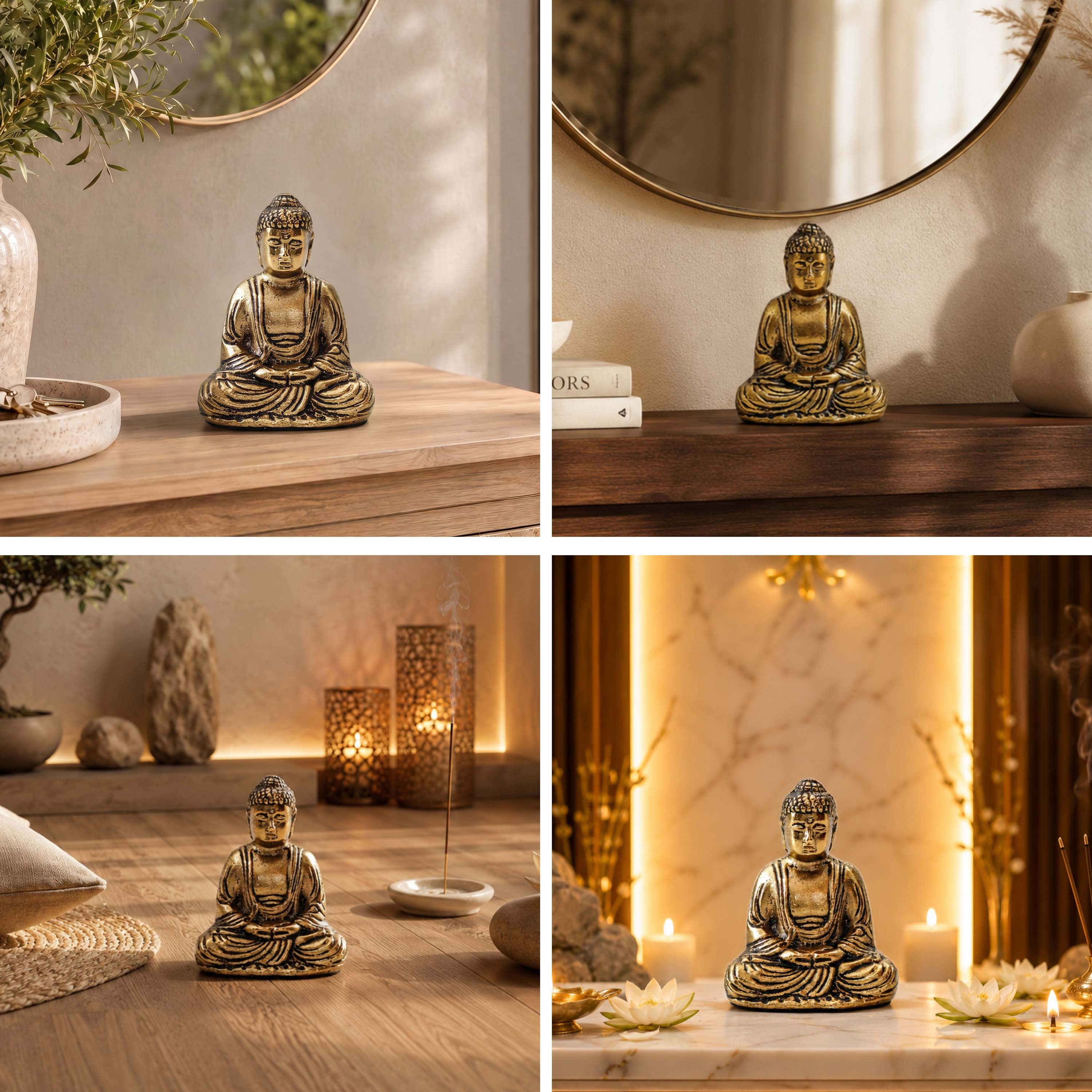 Meditating Buddha Statue