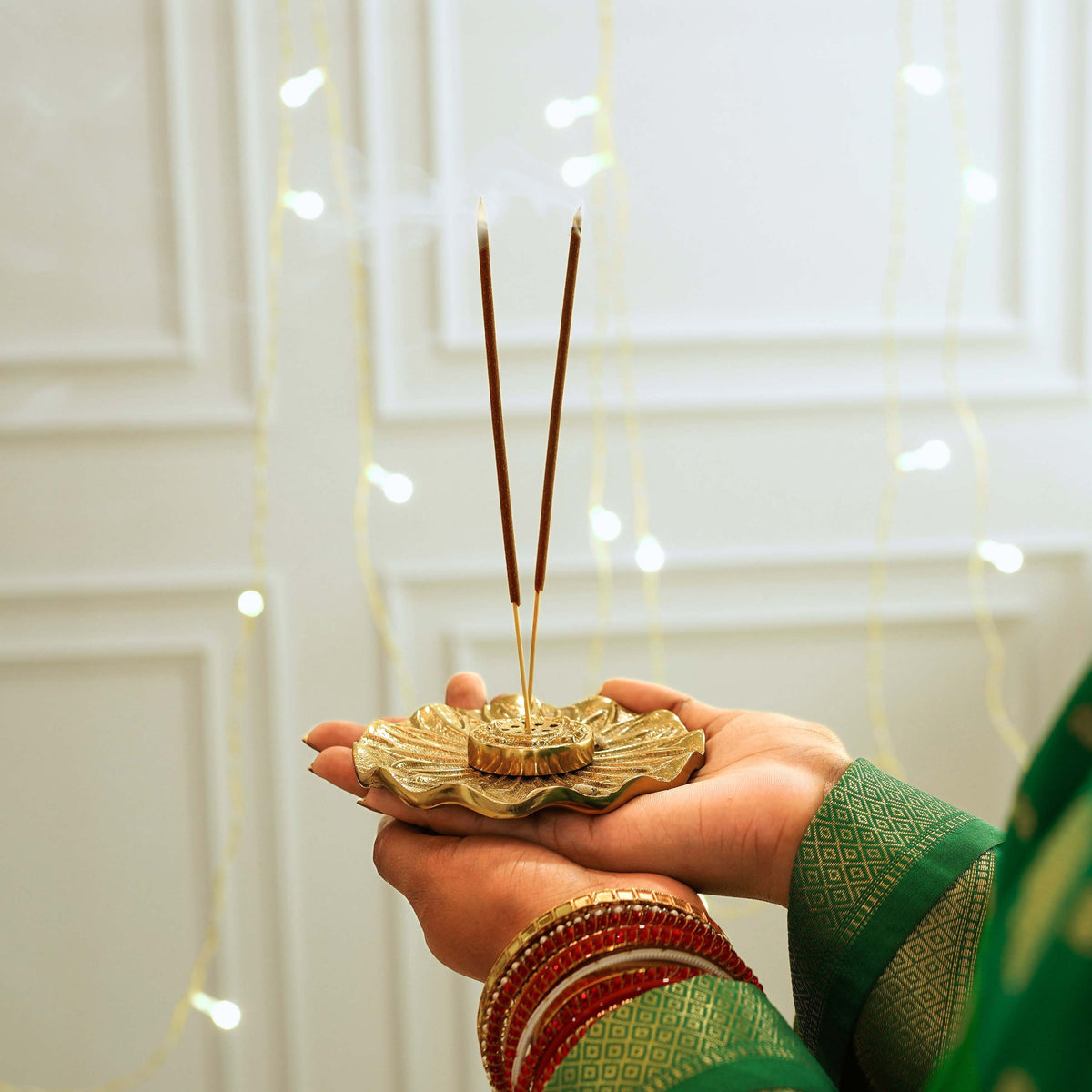 Buddha & Incense Holder Set