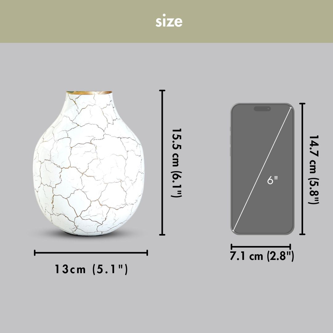 Metal Vase, Birthday Gift, Mother's day gift Set