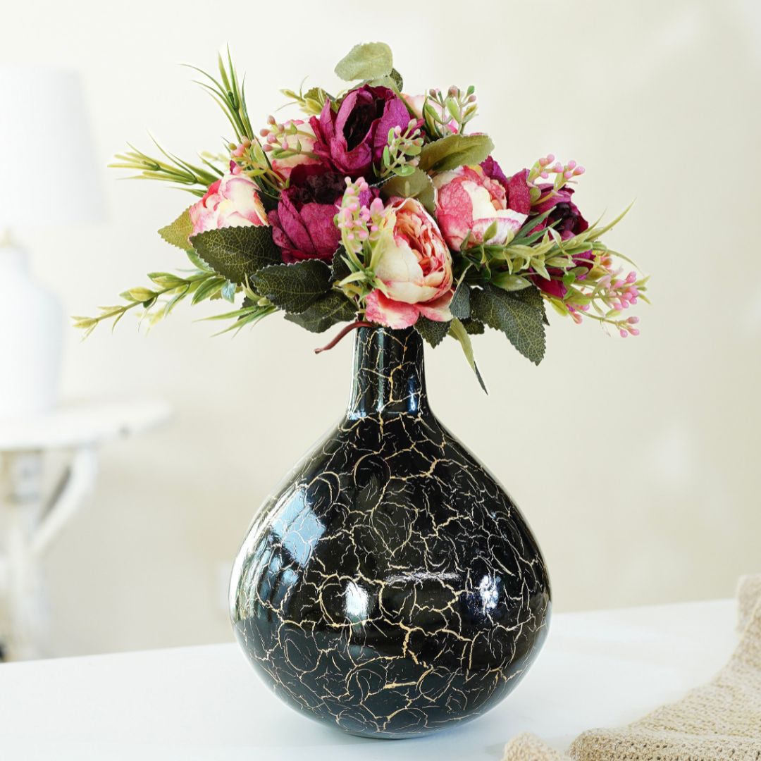 Metal Flower Vase, Mother's Day Gift