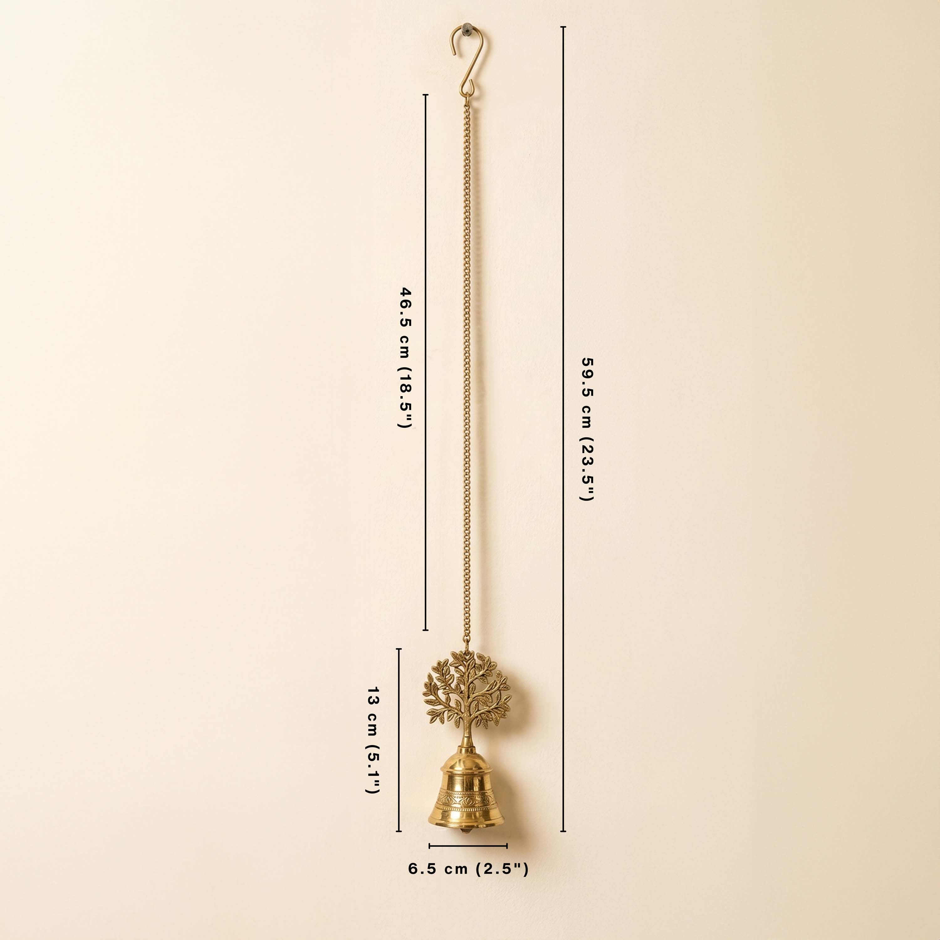 Pure Brass Kalpvriksha Hanging Bell