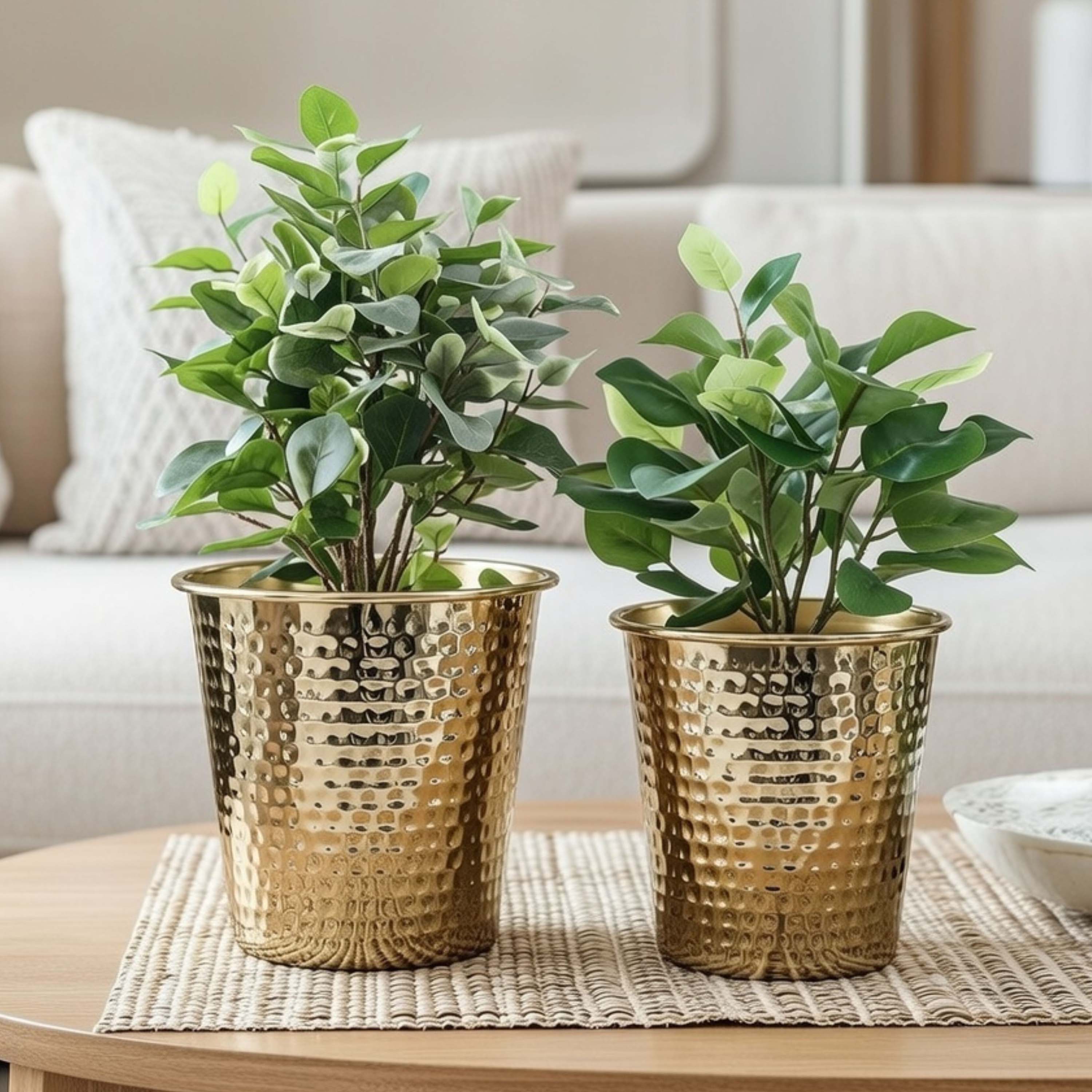 Bucket Metal Planter, Set (Pot Only)