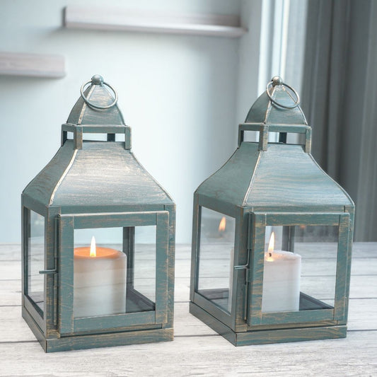 Metal Lantern Set of 2