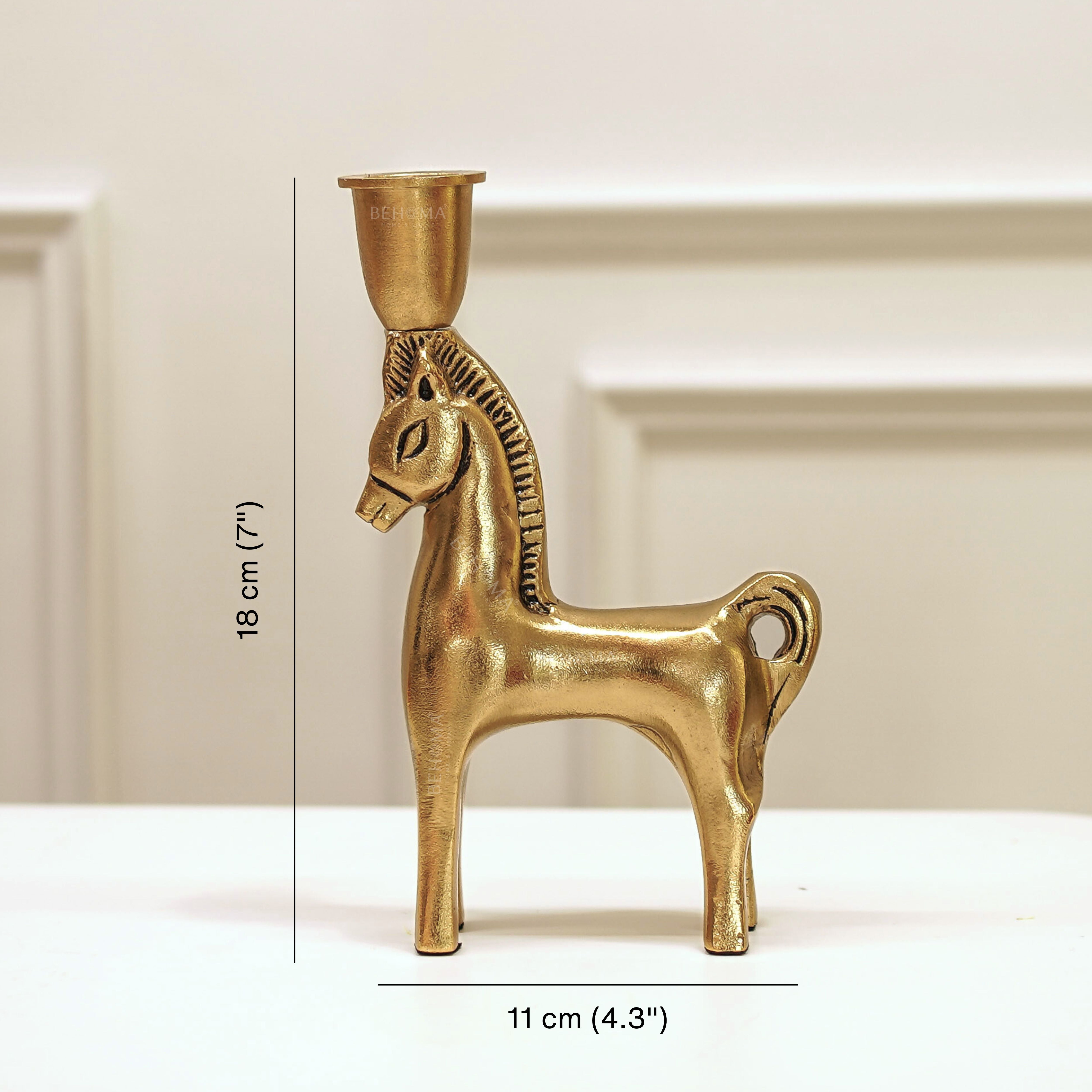 Horse Candle Holder