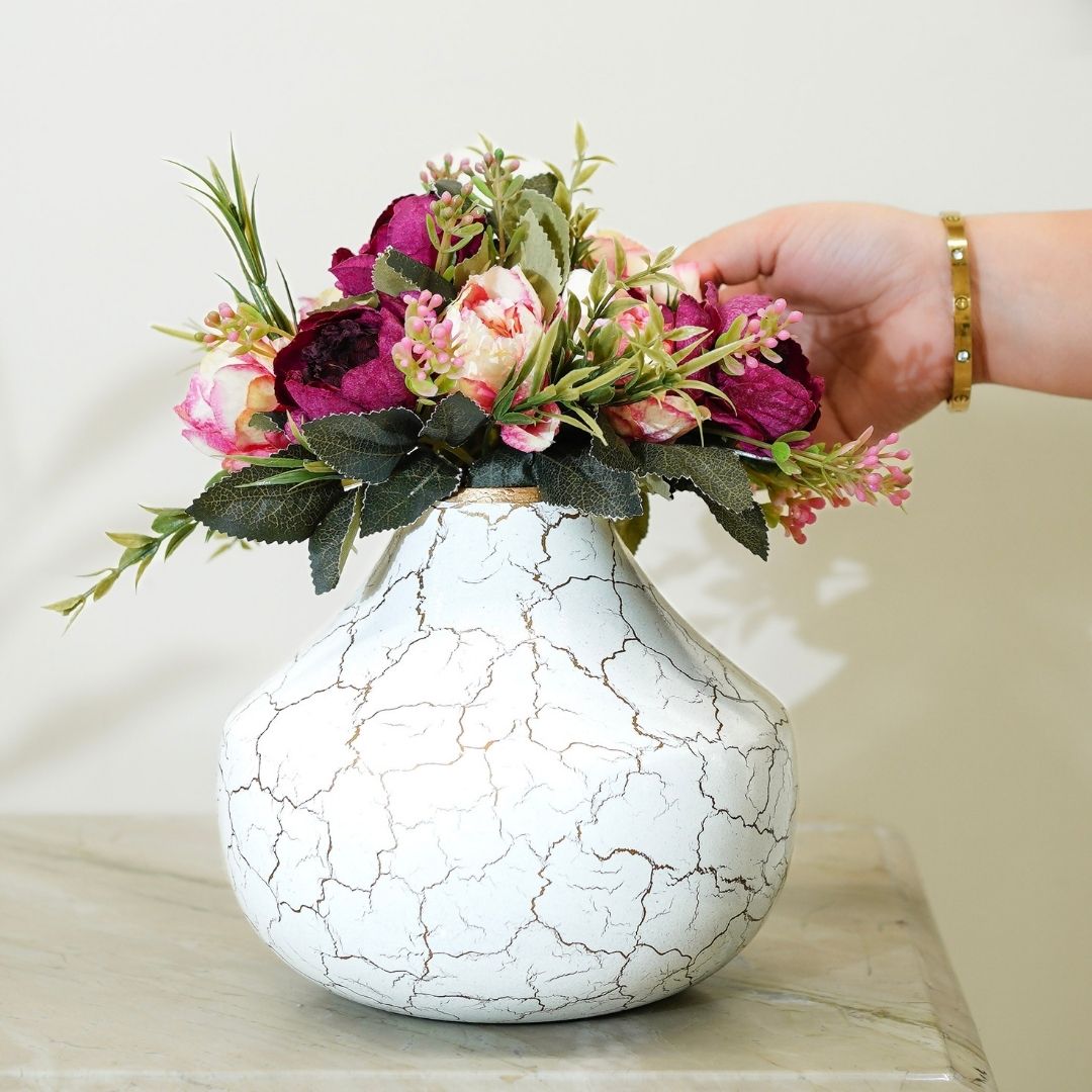 Metal Vase, Birthday Gift, Mother's day gift Present