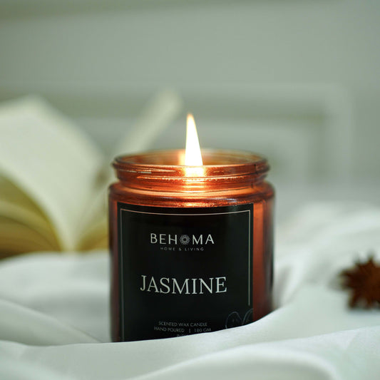 Jasmine Scented Jar Candle