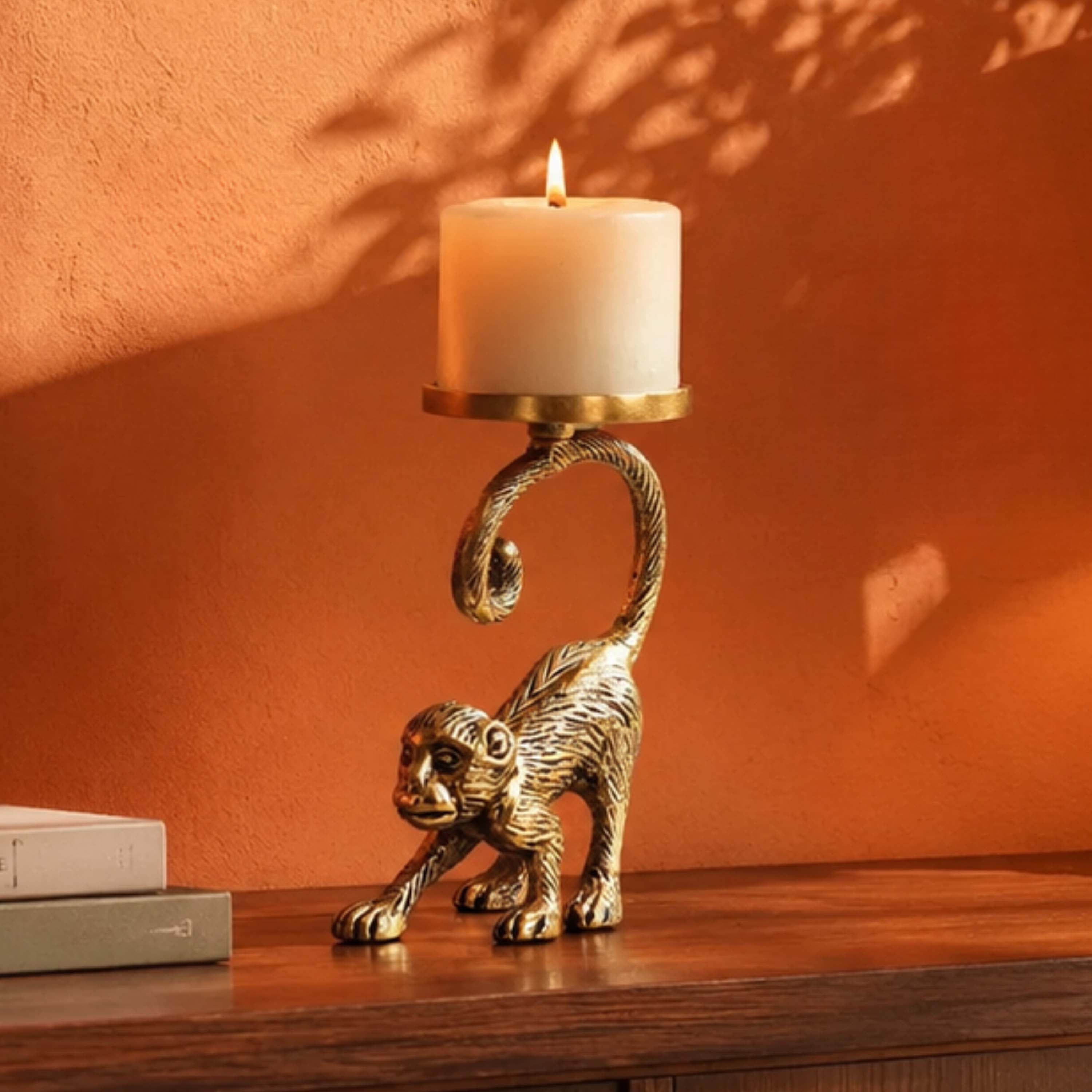 Monkey Candle Holder