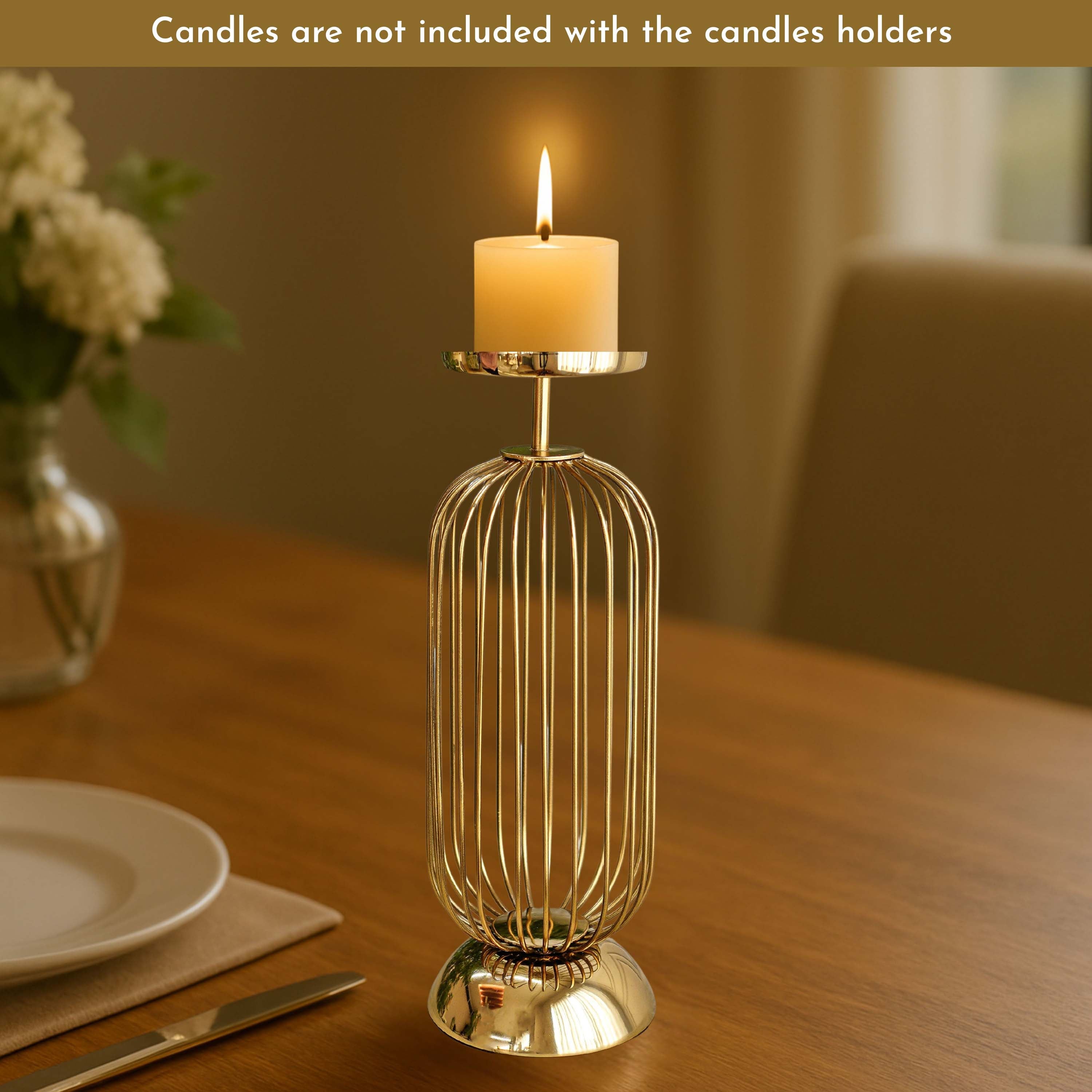 Cage Candle Holder, Large
