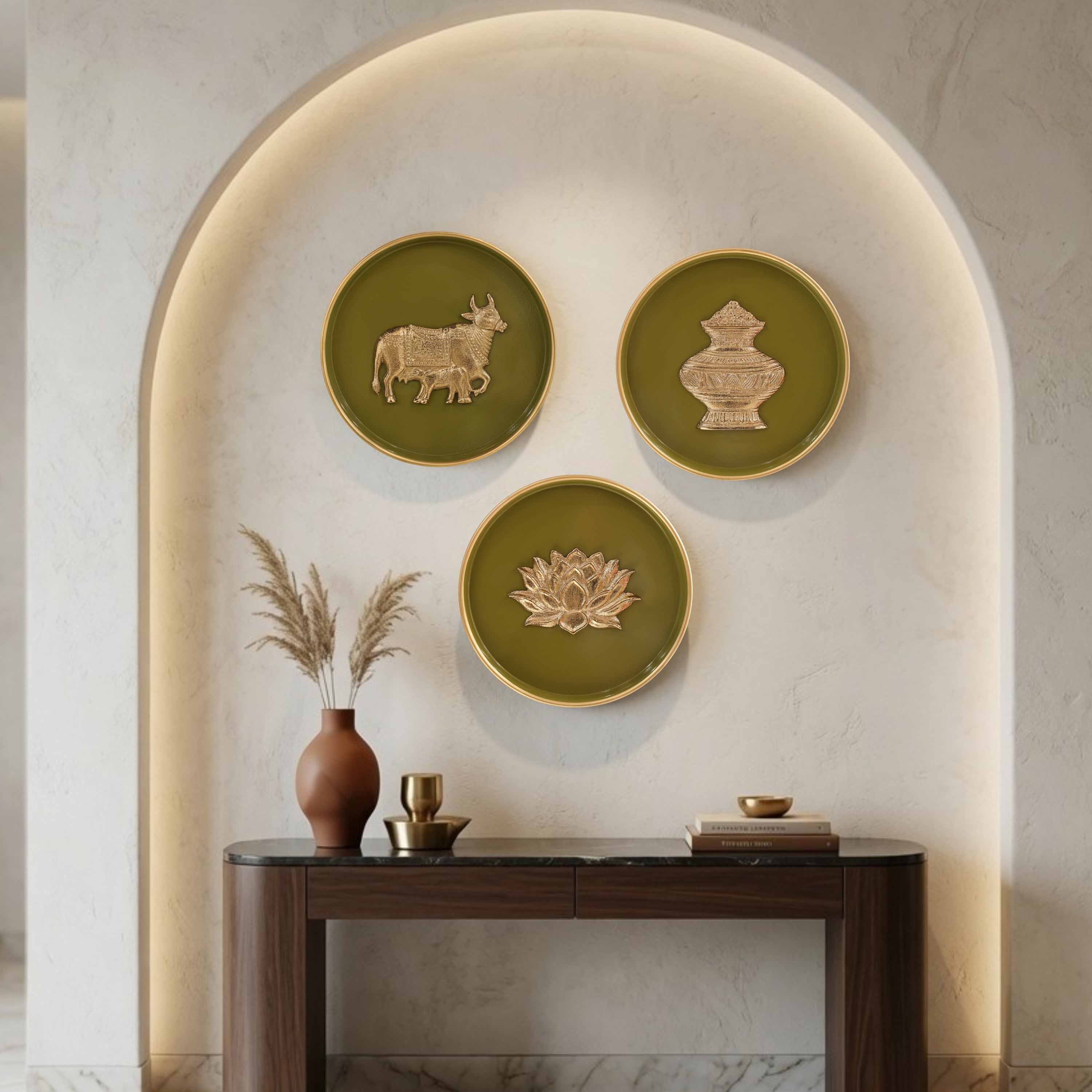 Wall Plate Set of 3