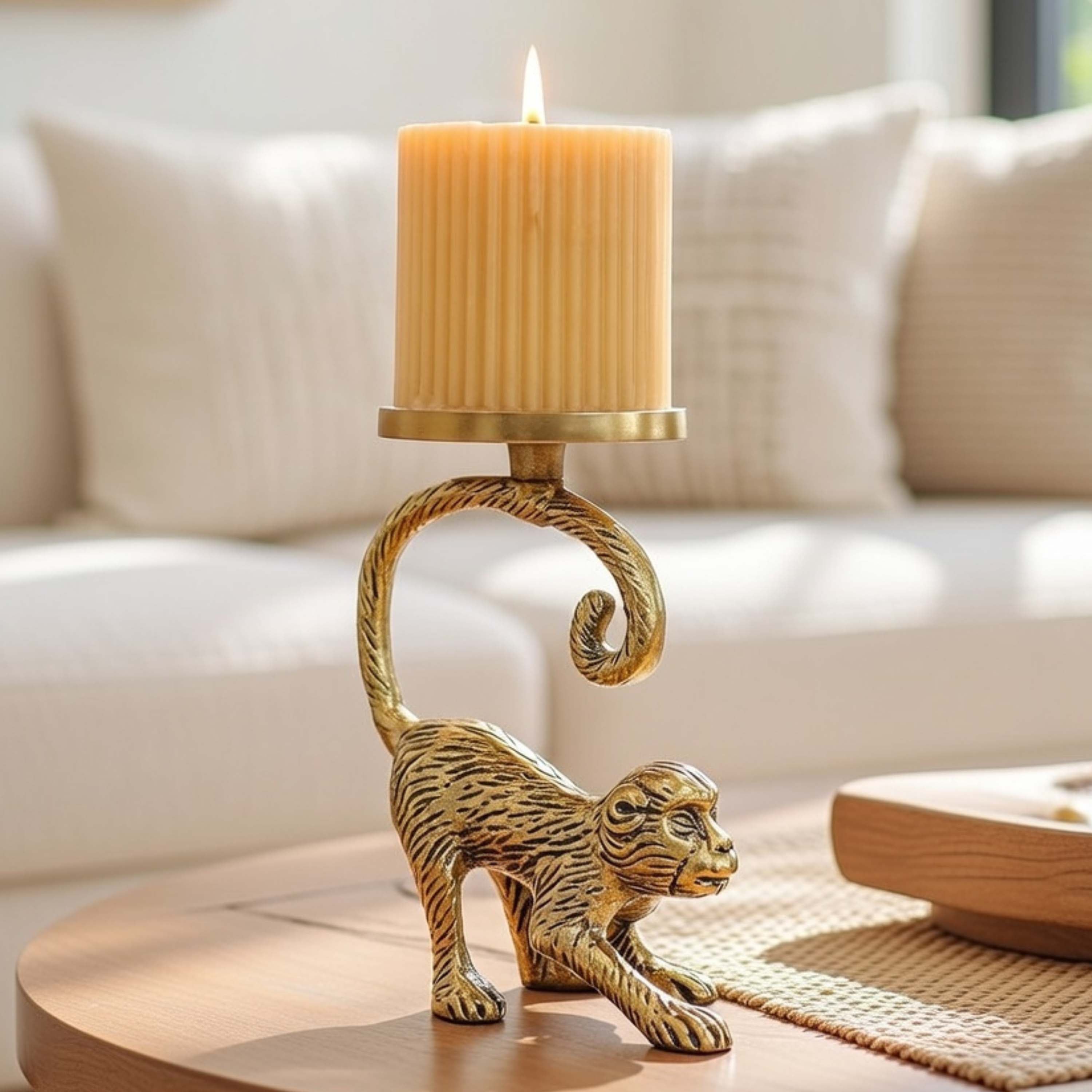 Monkey Candle Holder