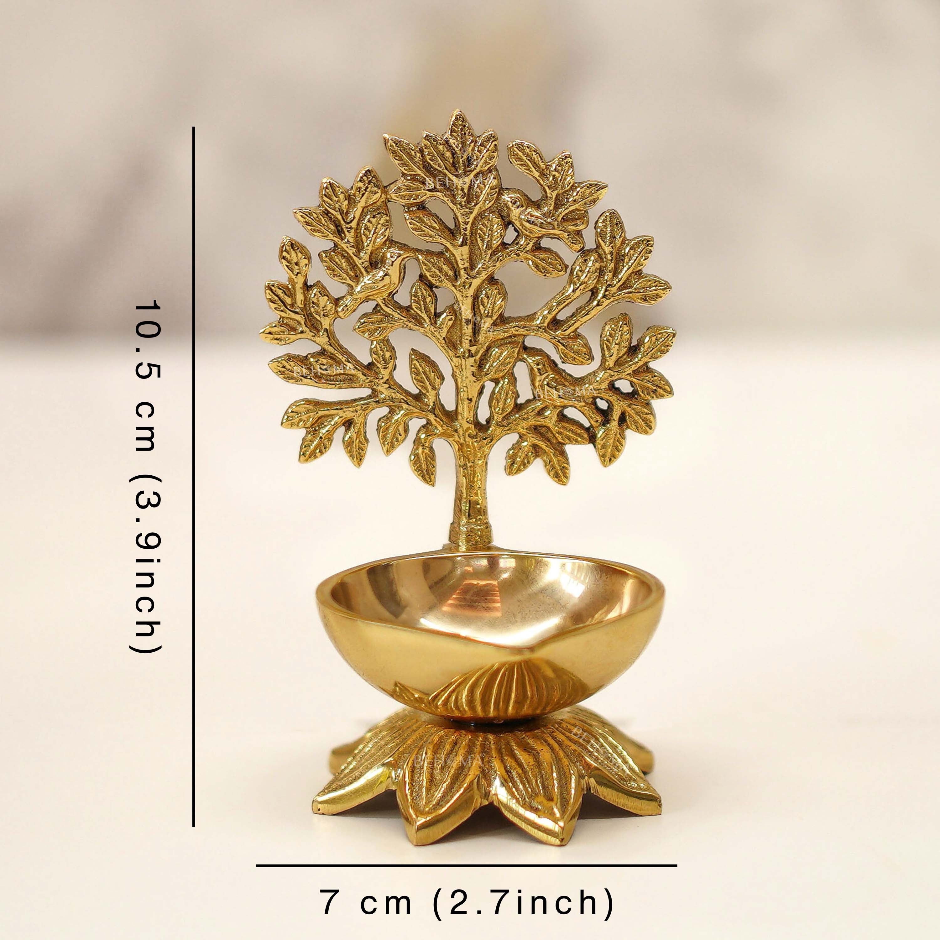 Brass Kalpvriksh Diya