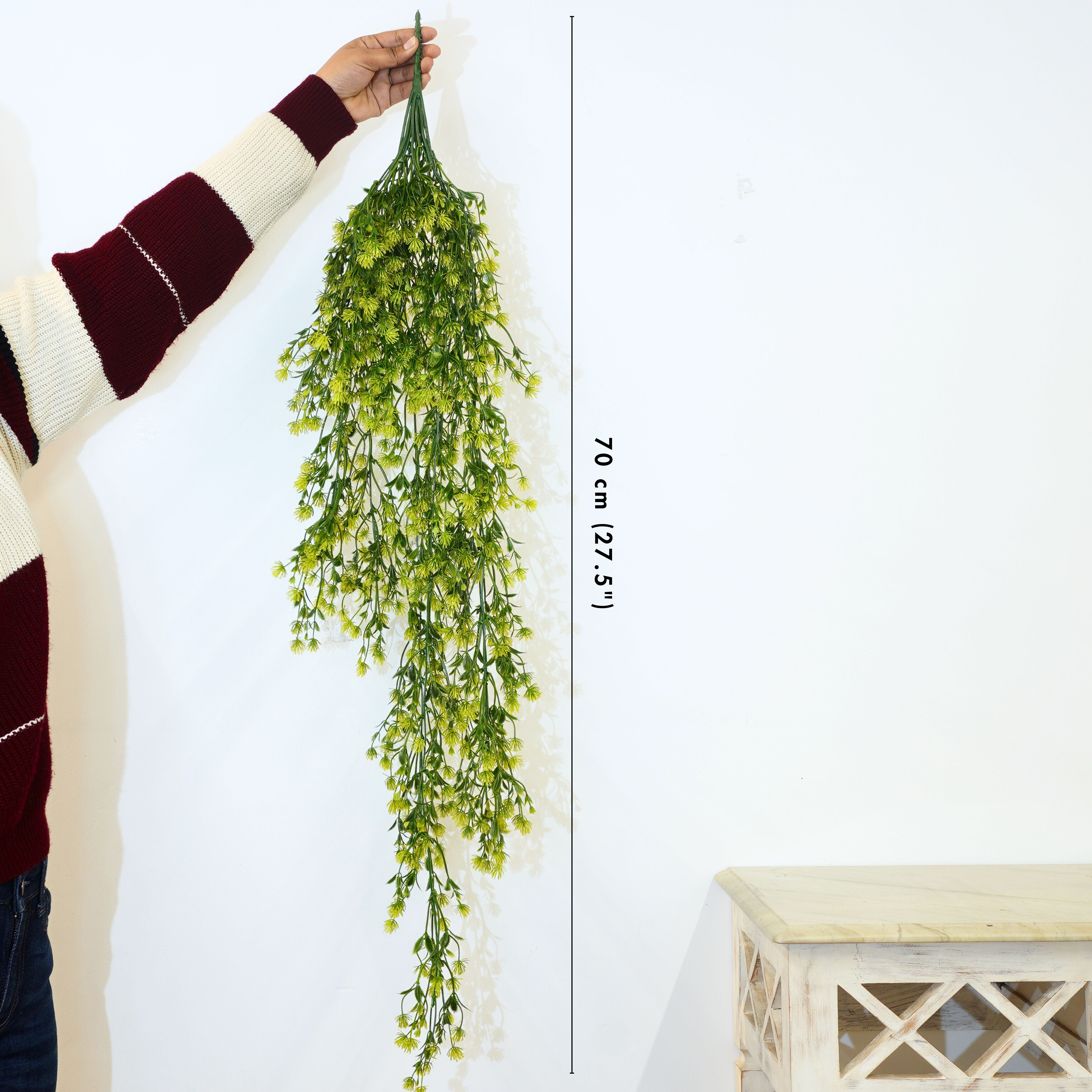 Artificial Green Falling Plant