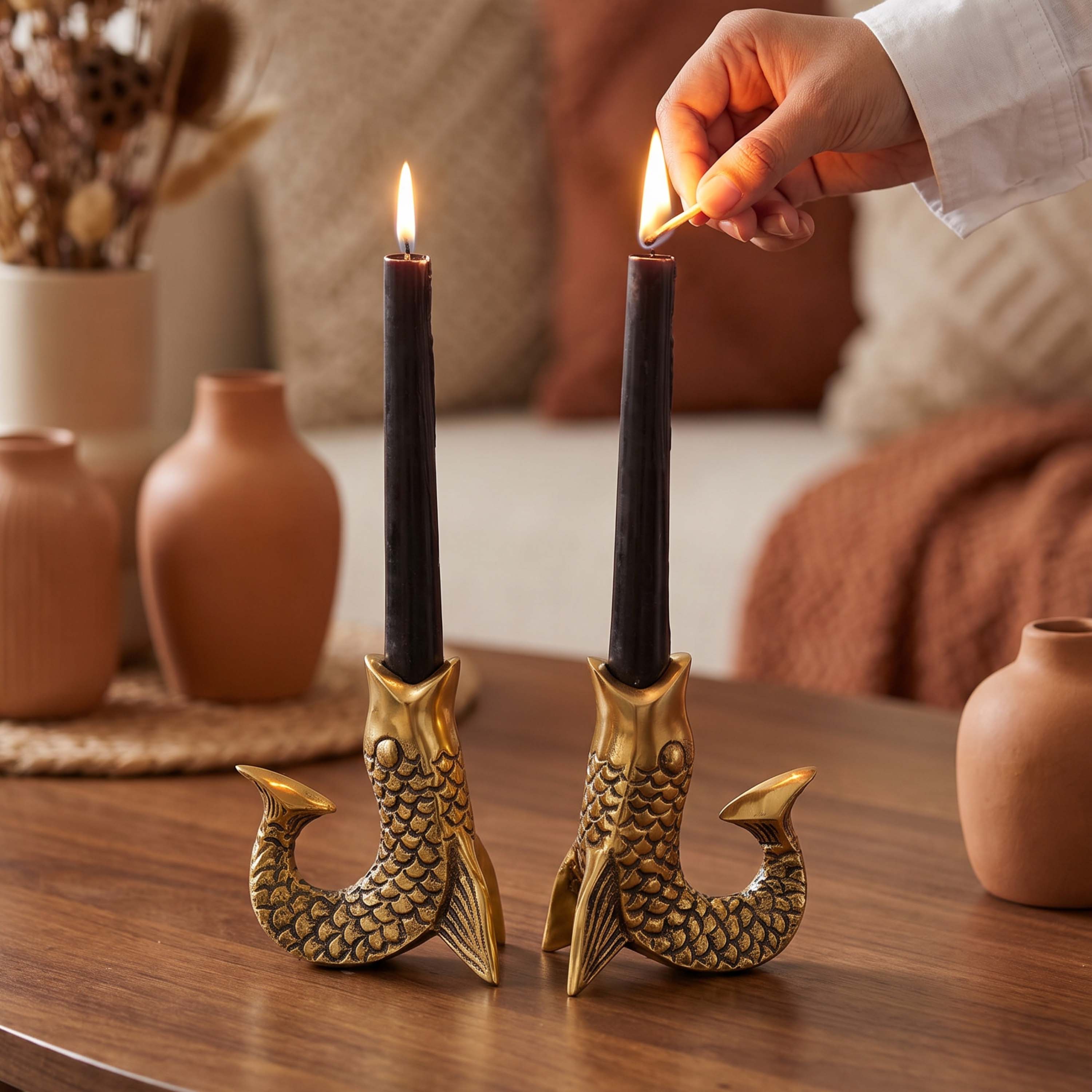 Fish Candle Set