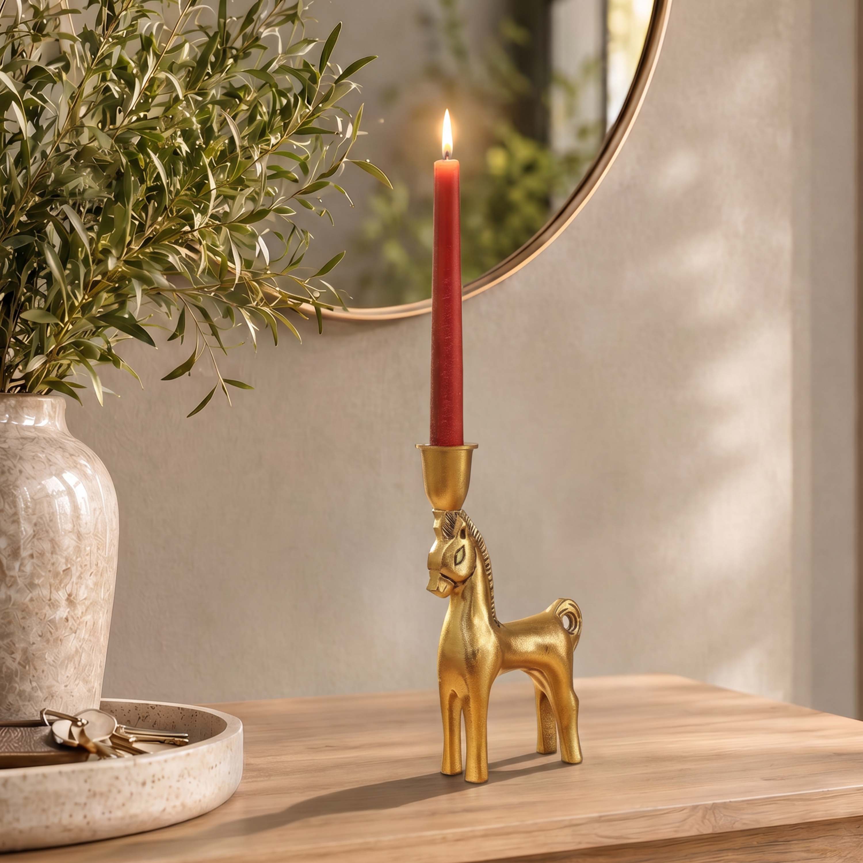 Horse Candle Holder