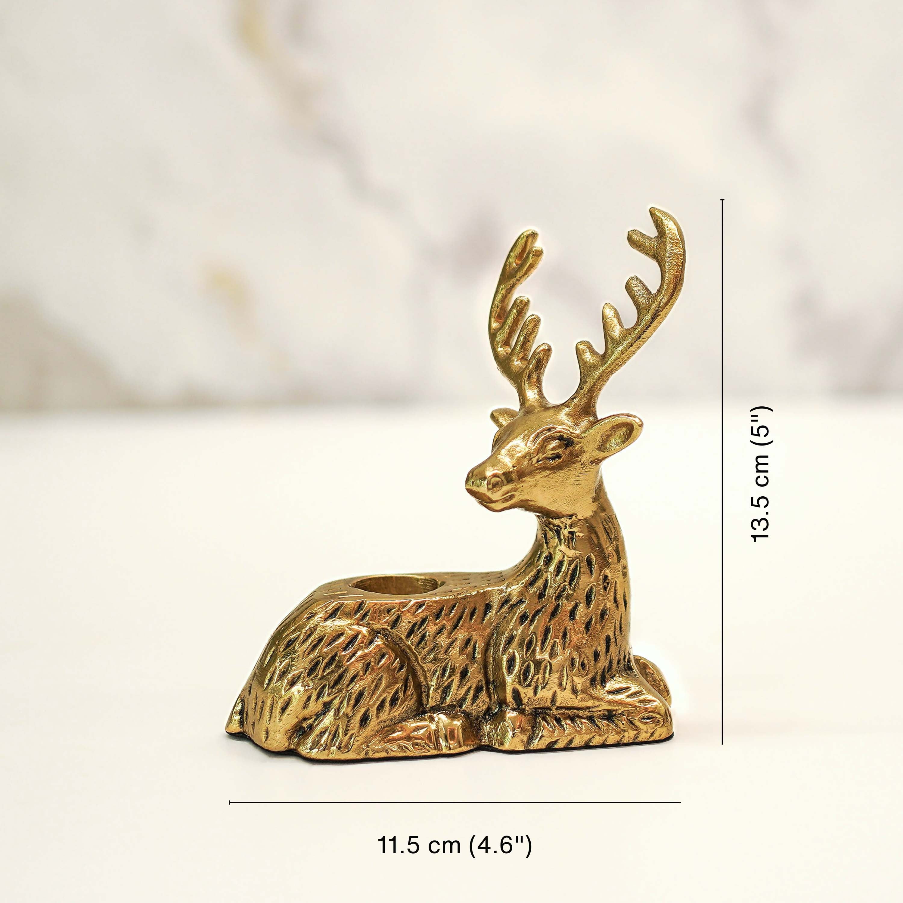 Deer Candle Holder