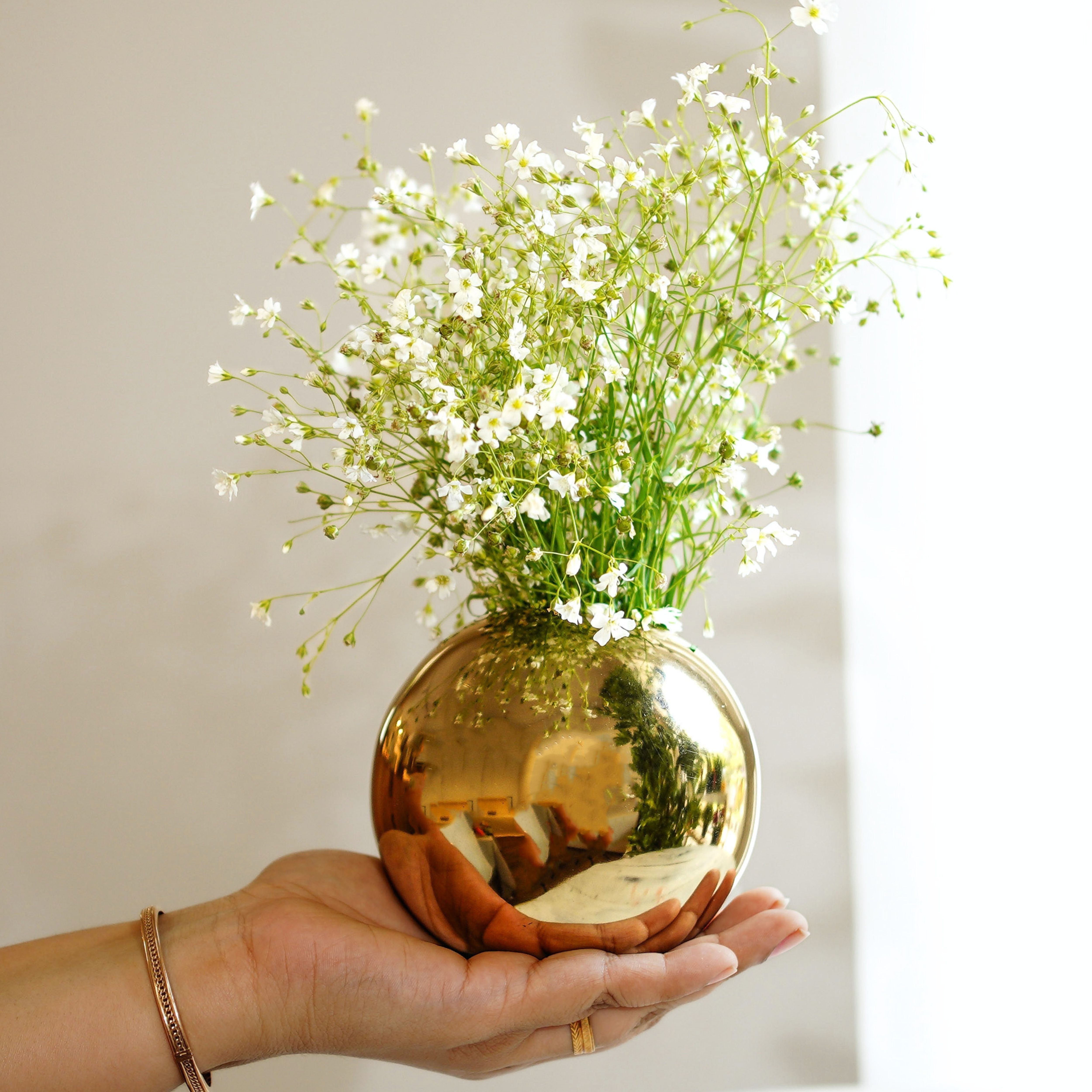 Small Ball Vase, Mothers Days gift Birthday gift