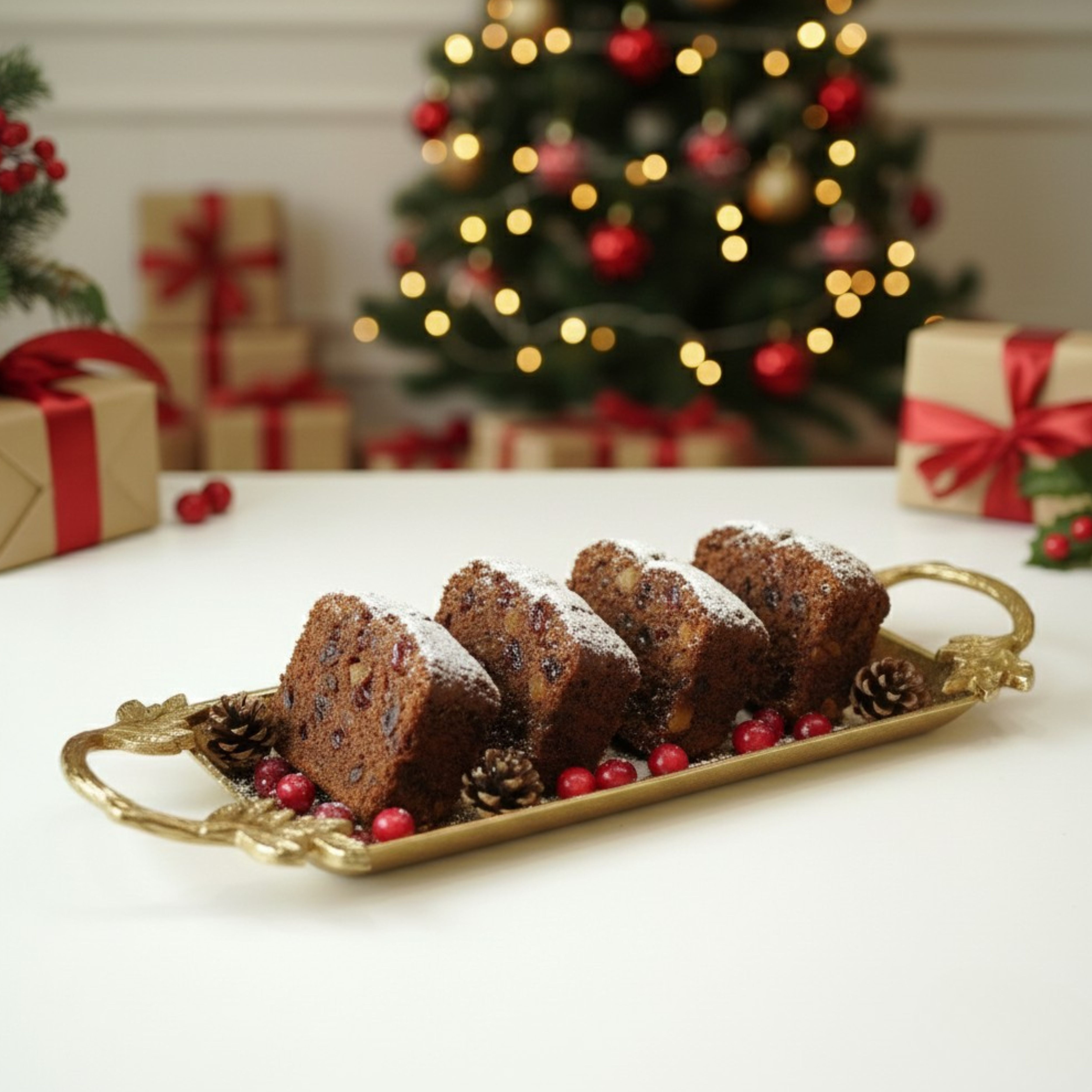 Leaf Essence Tray, Gold