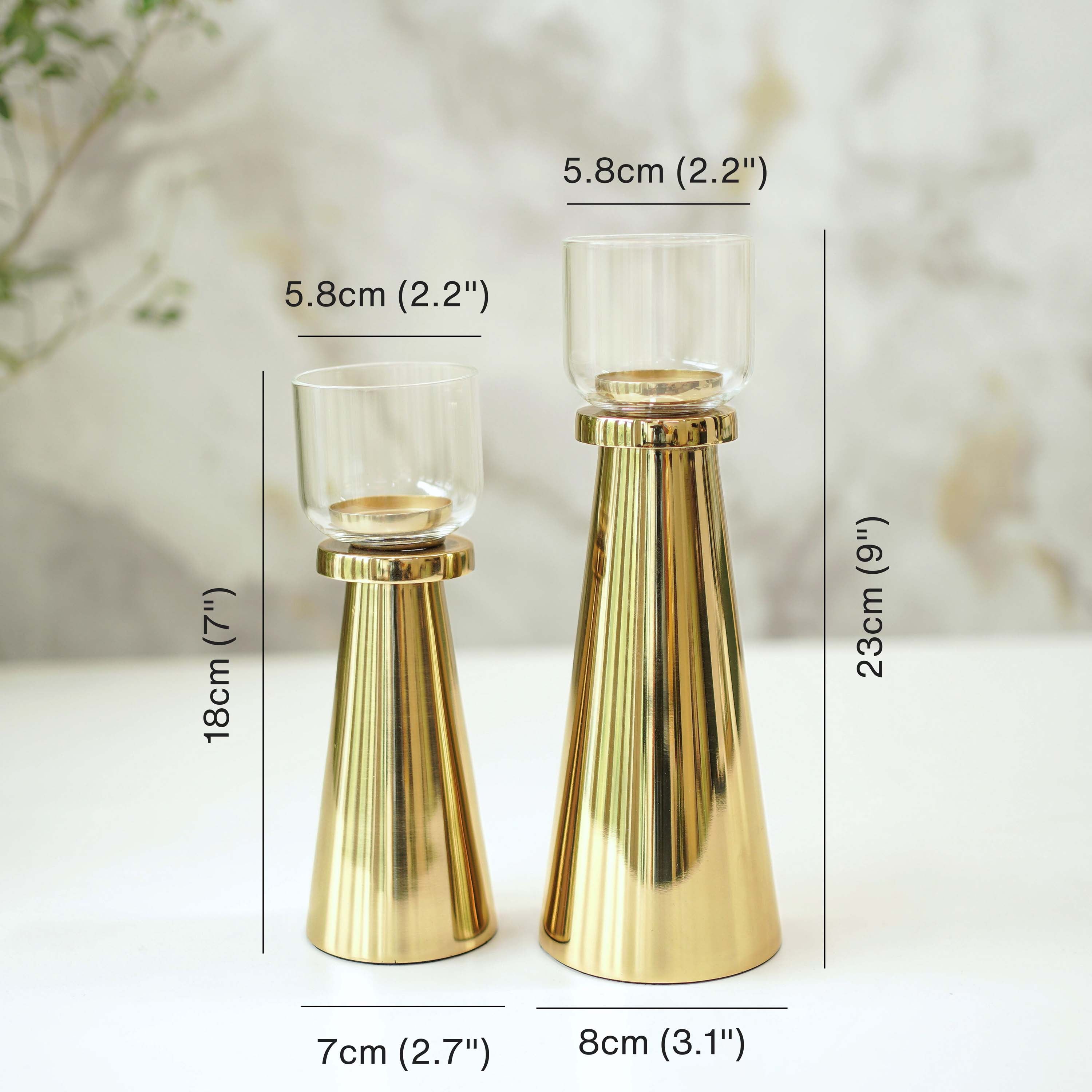 Metal T-light Holder, Set