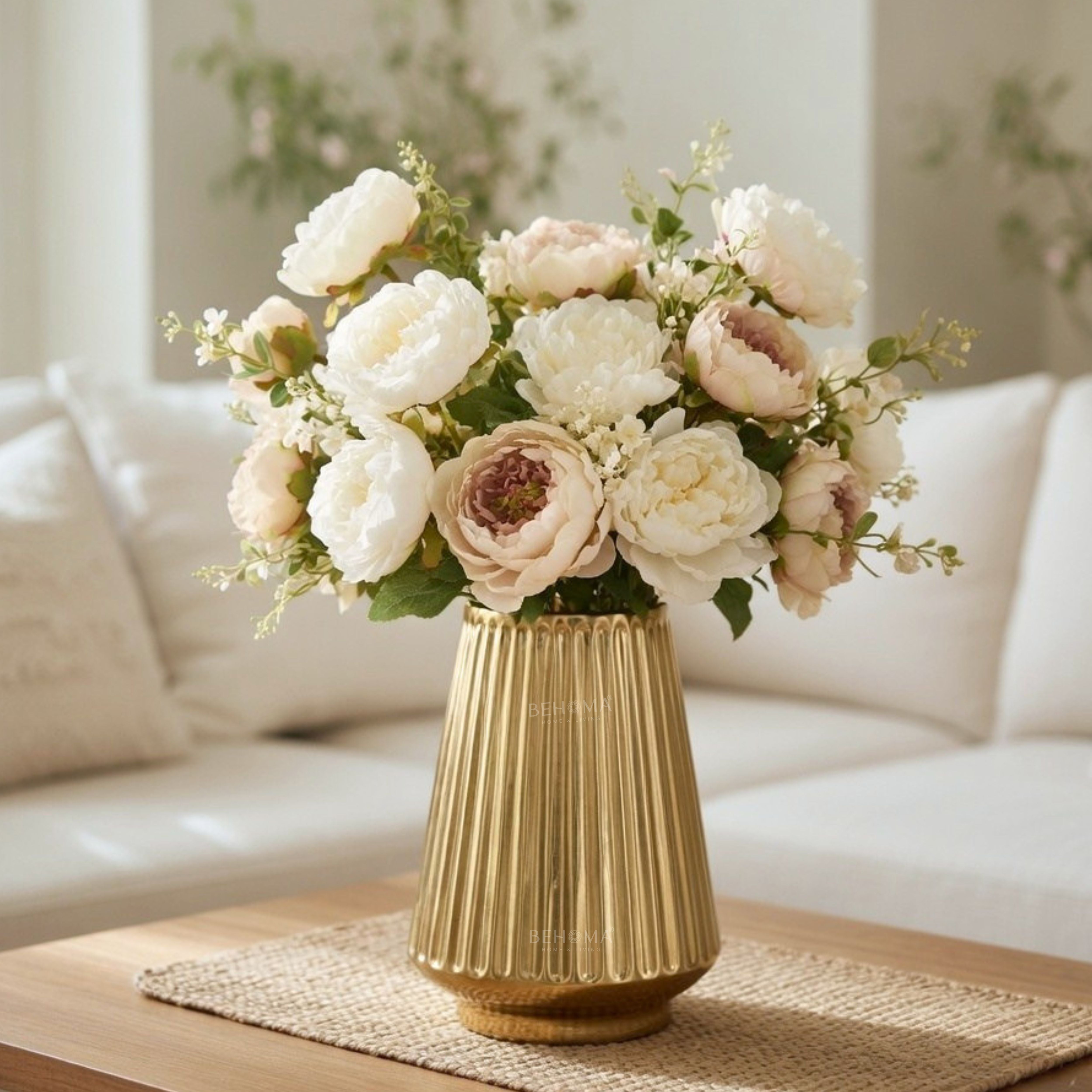 Fluted Skirt Flower Vase