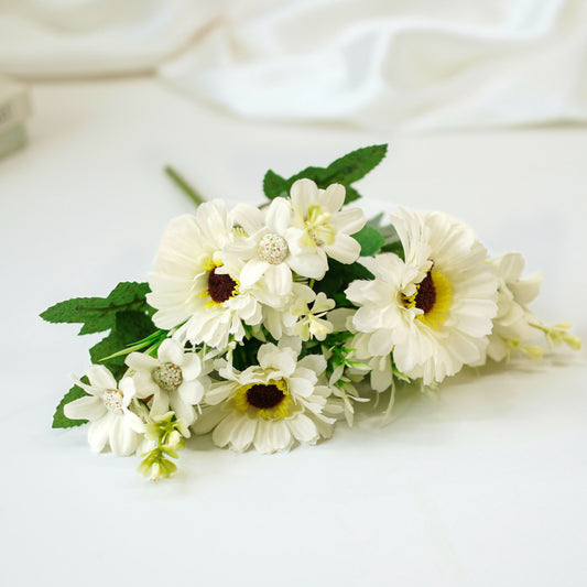 White Radiance Flower Arrangement (Faux Flower)