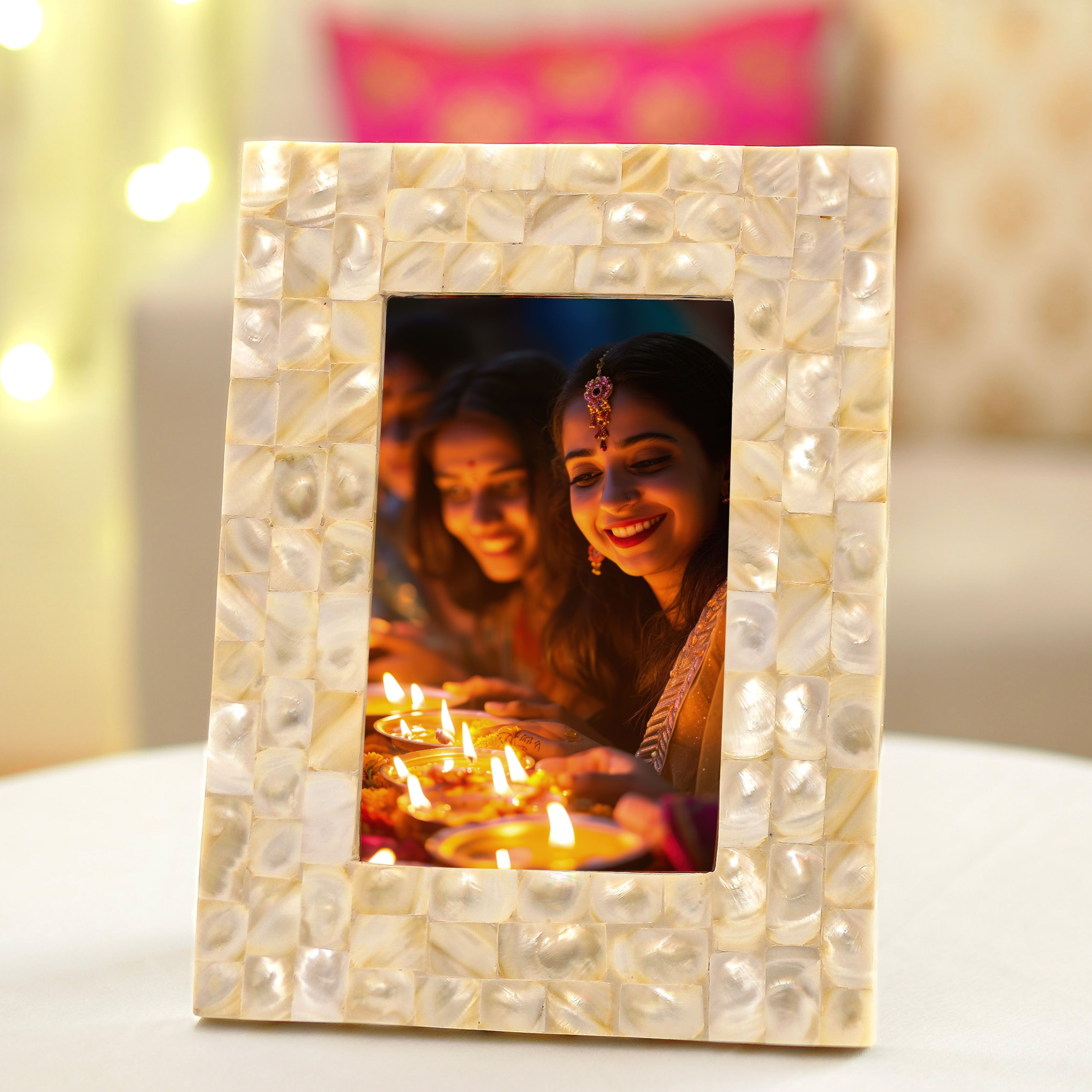Metal Photo Frame, gifts for mom, birthday gift, anniversary gifts