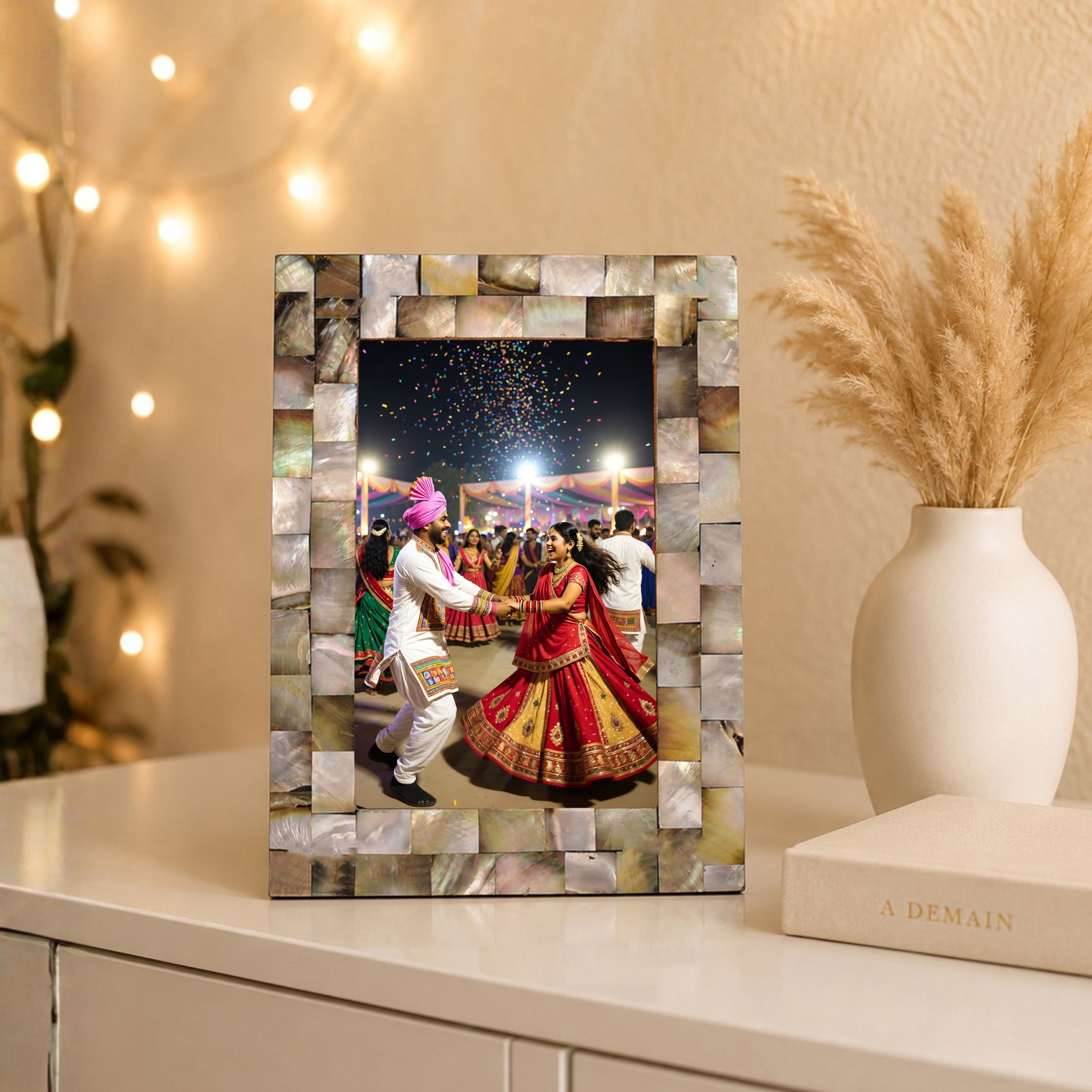 Pearl Photo Frame Black - 4x6