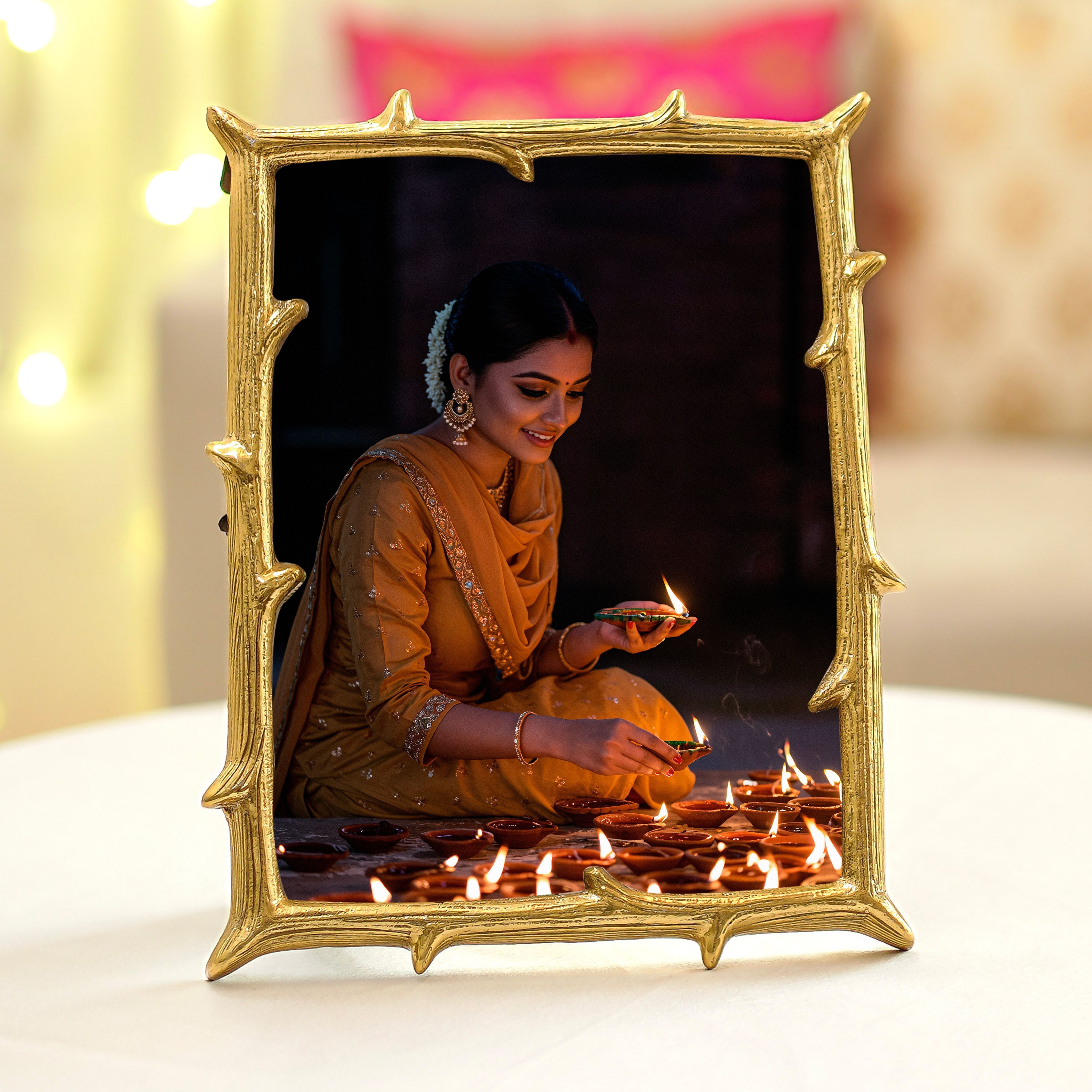 Metal Photo frame, anniversary gifts, gifts for mom, birthday gift