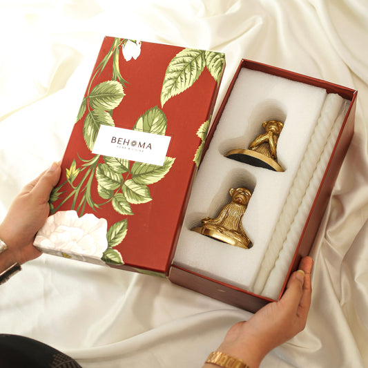 Divine Glow Candle Stand Gift Set