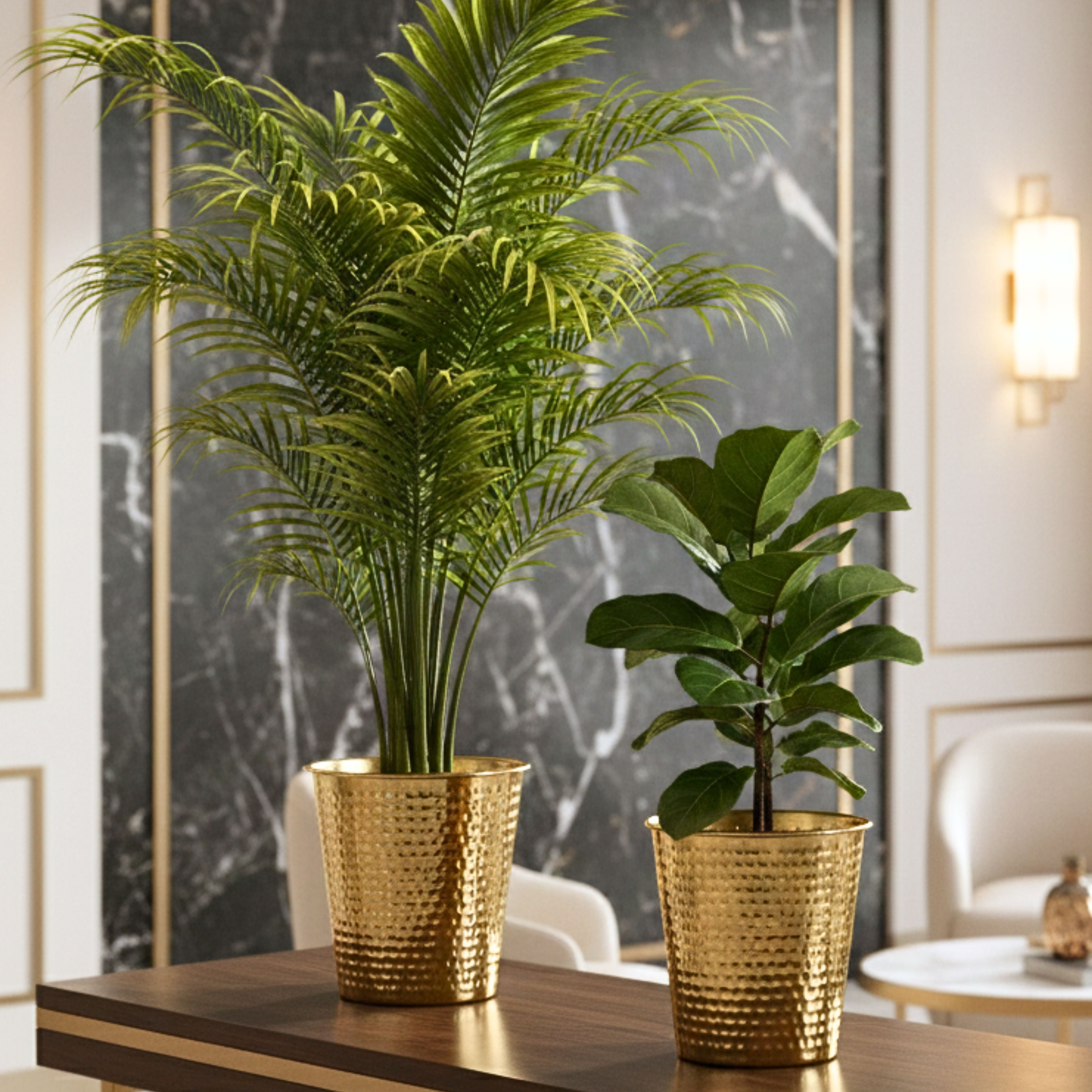 Bucket Metal Planter, Set (Pot Only)