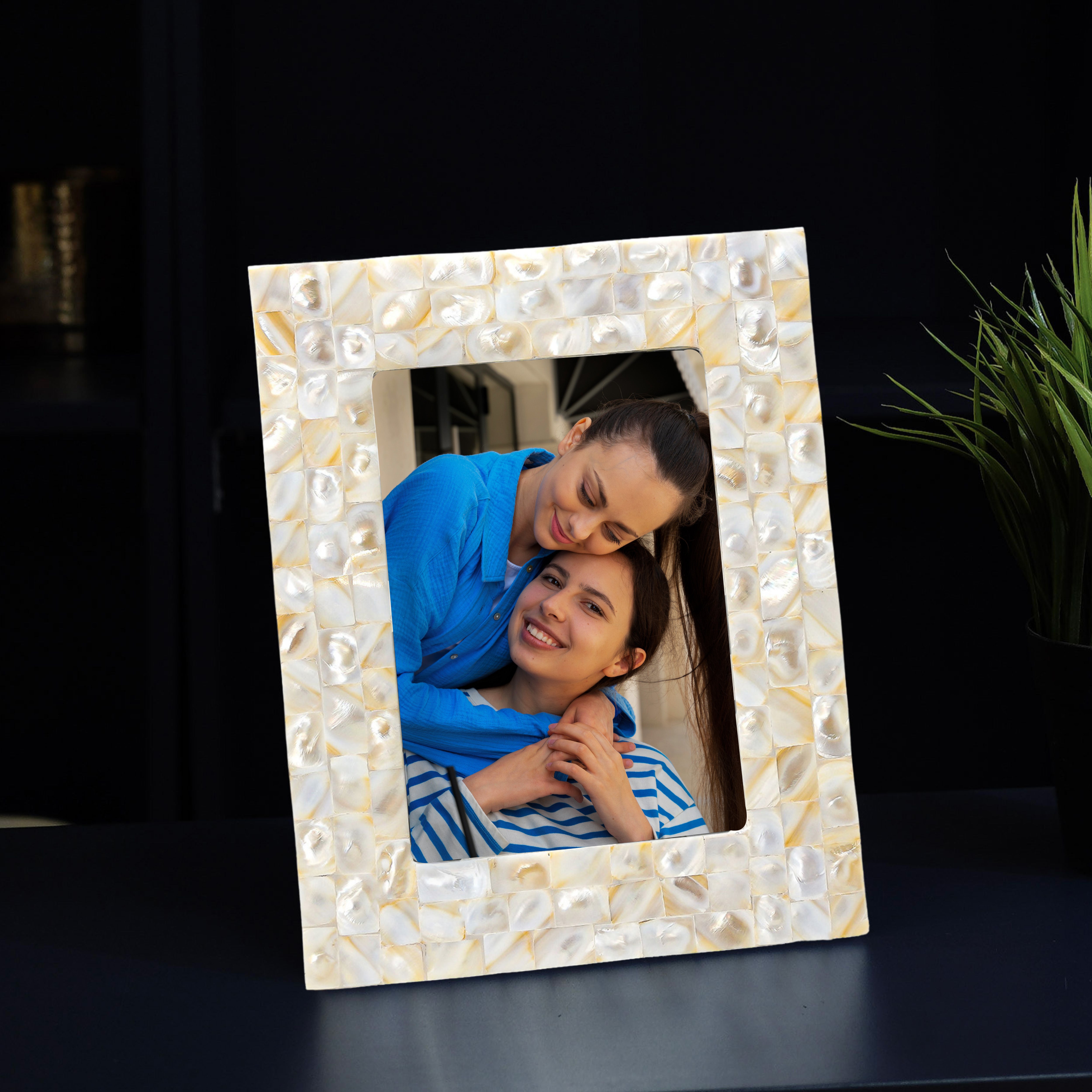 Metal Photo Frame, gifts for mom, birthday gift, anniversary gifts