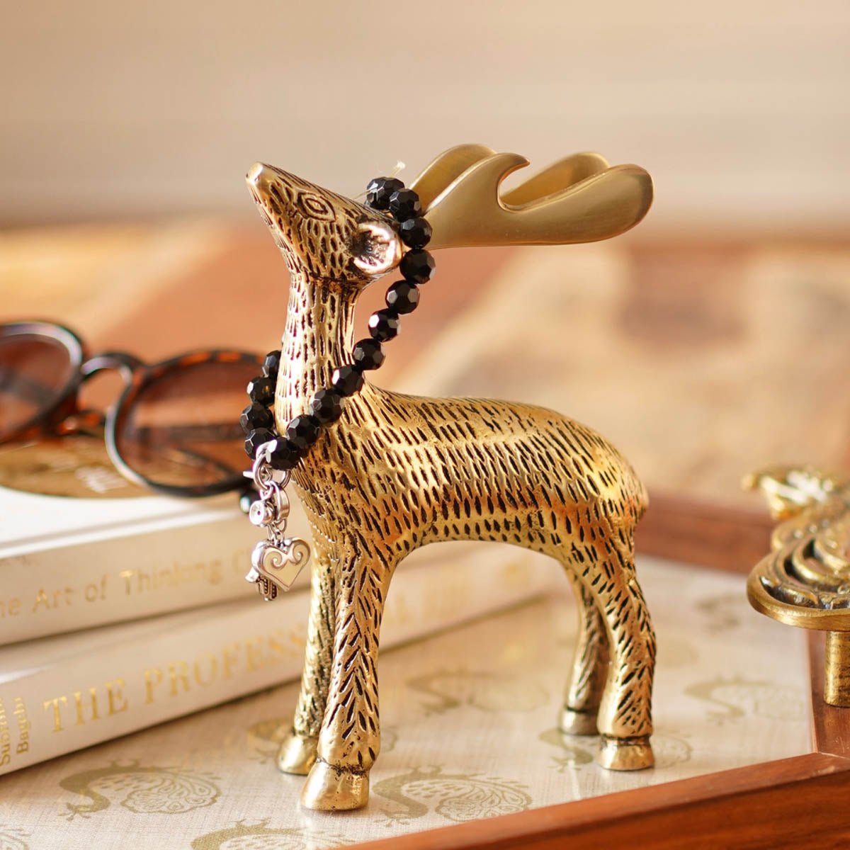 Christmas Reindeer showpiece, Rakhi Gift
