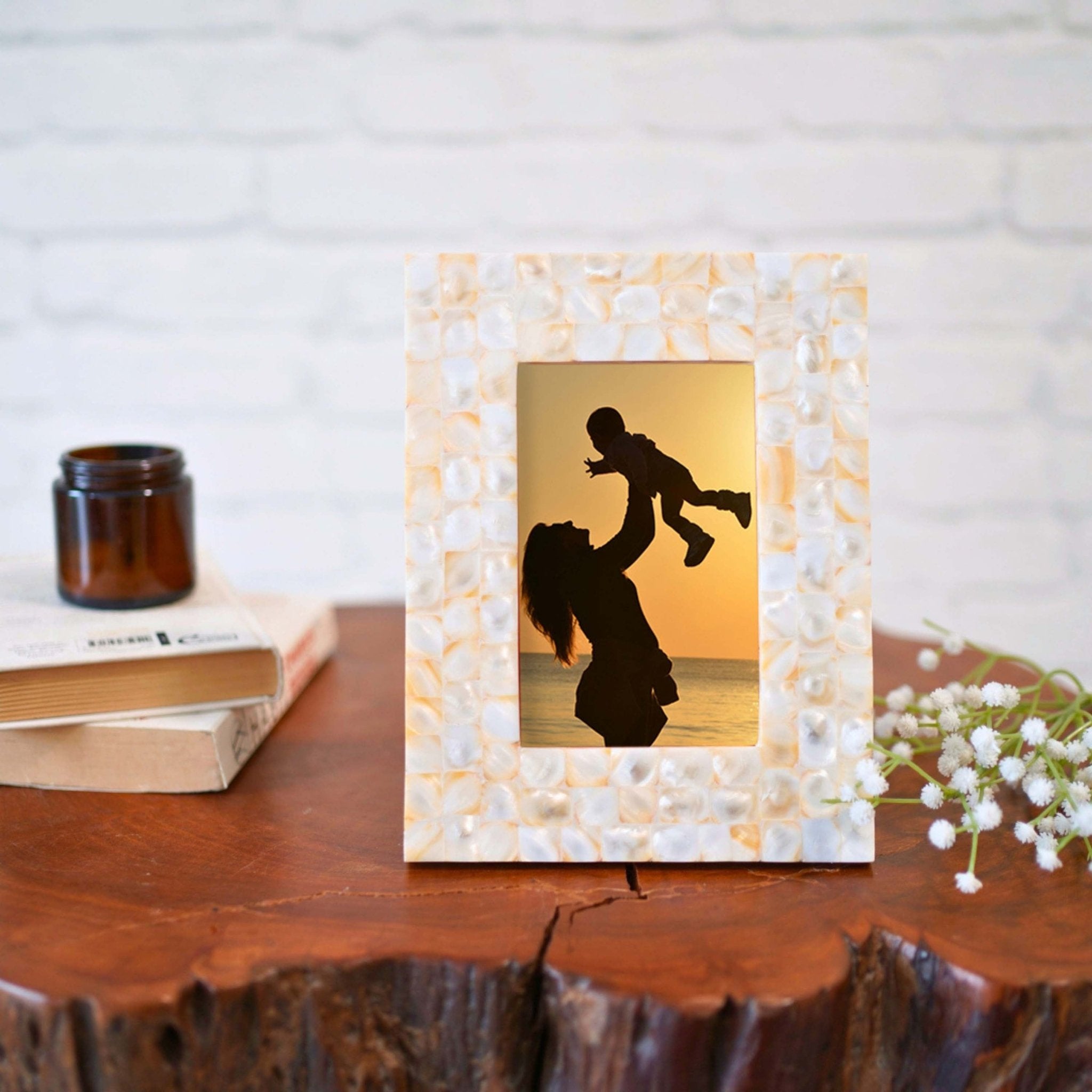 Metal Photo Frame, gifts for mom, birthday gift, gift for her
