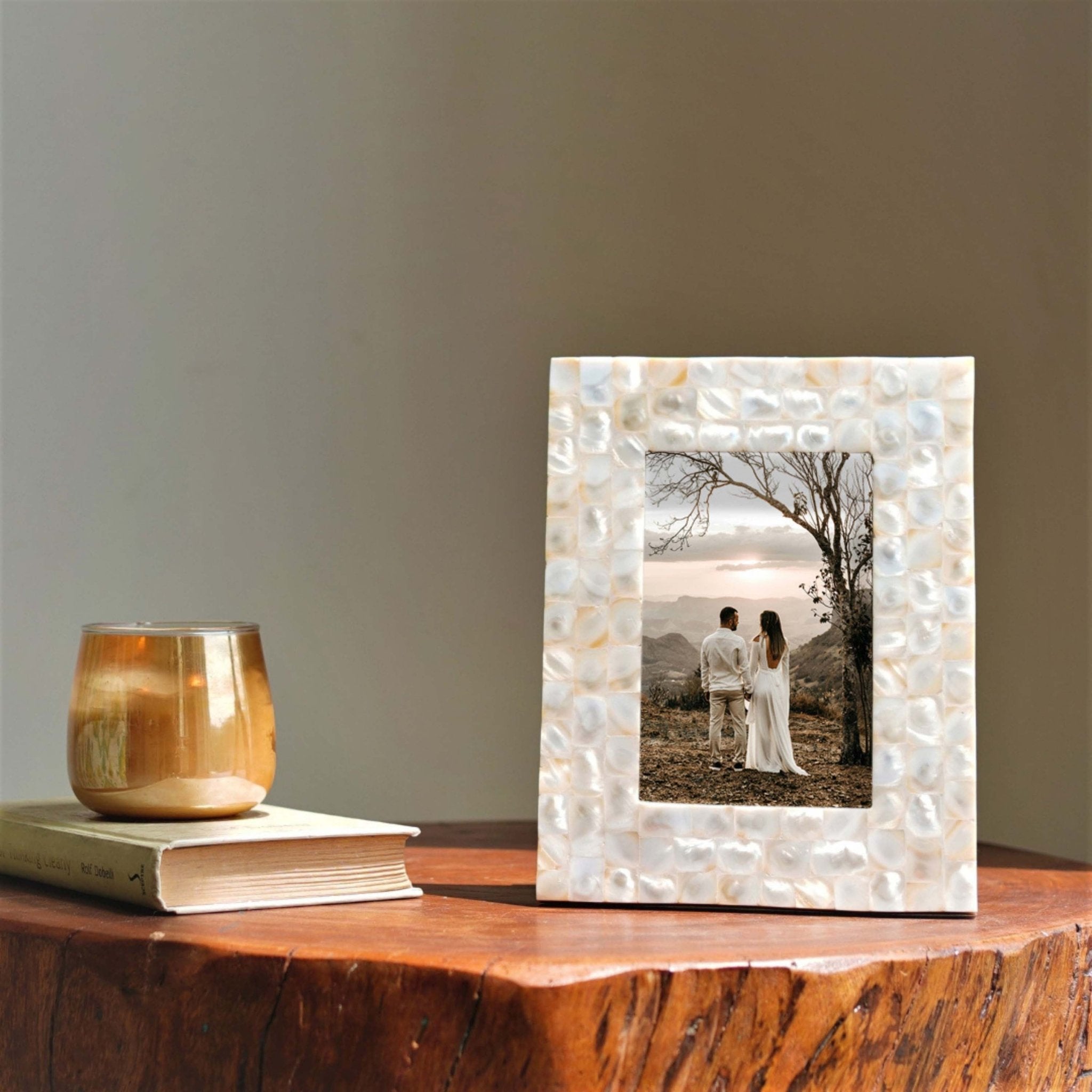 Metal Photo Frame, gifts for mom, birthday gift, gift for her
