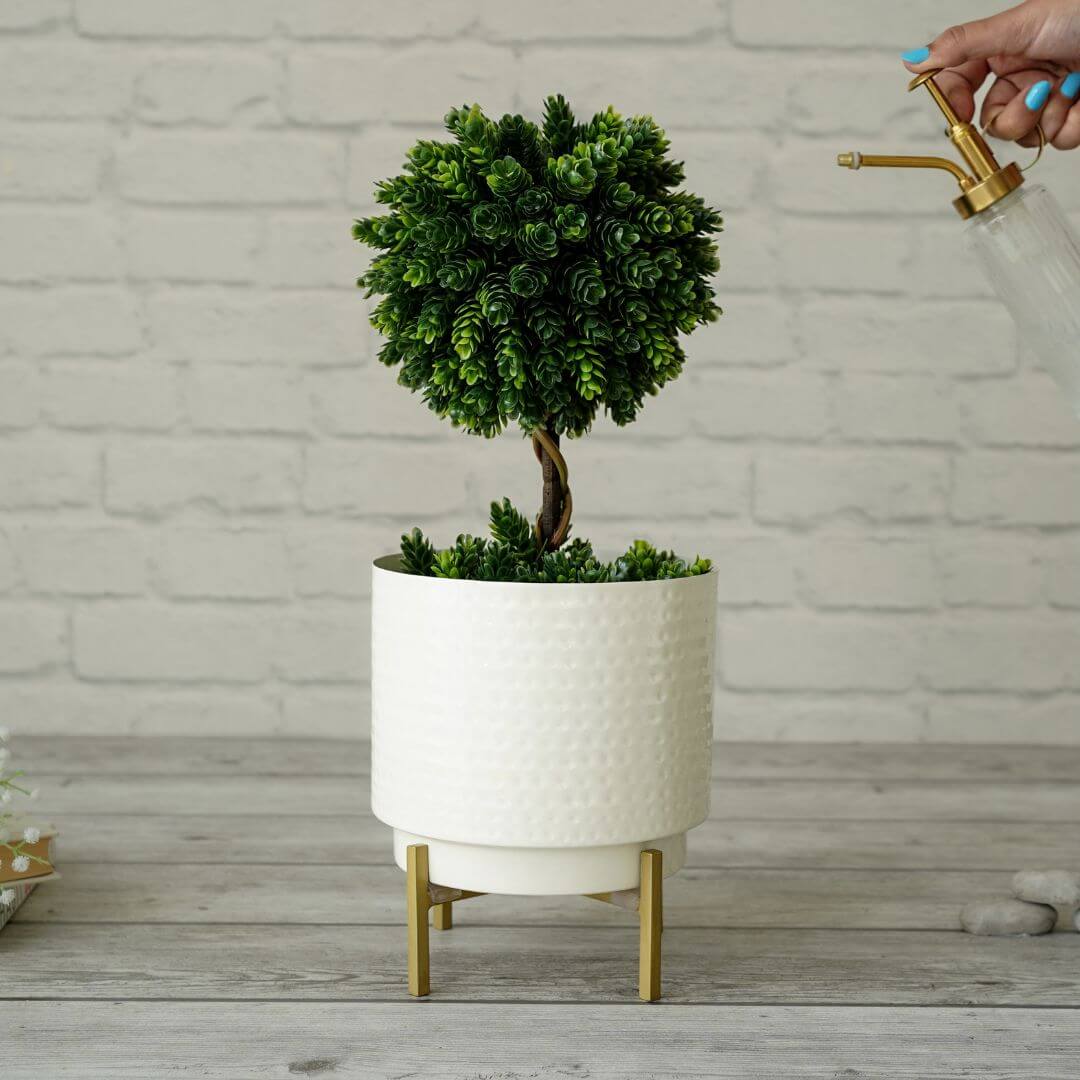 Hammered Indoor Planter, Large