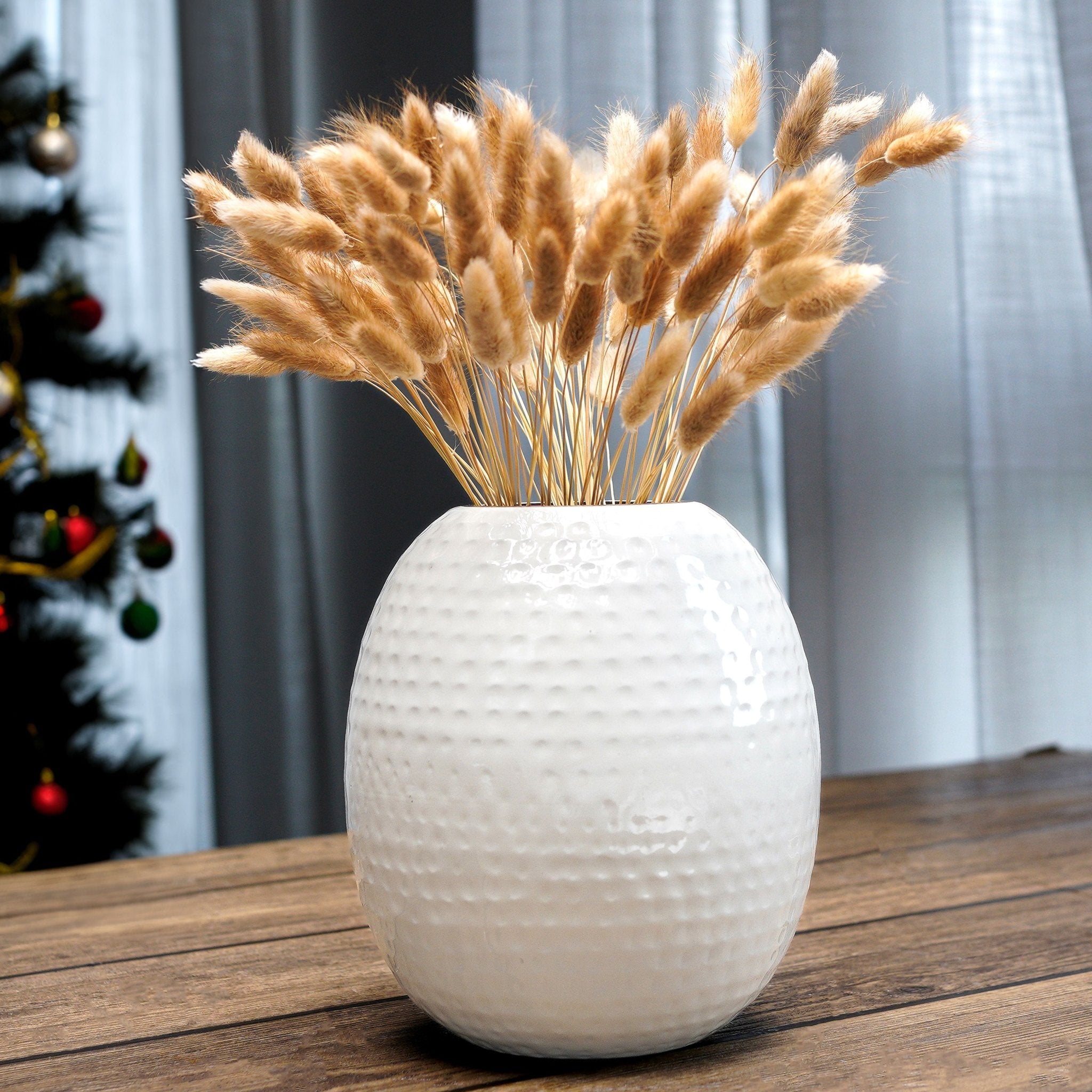 Metal Flower Vase, Housewarming, birthday gift