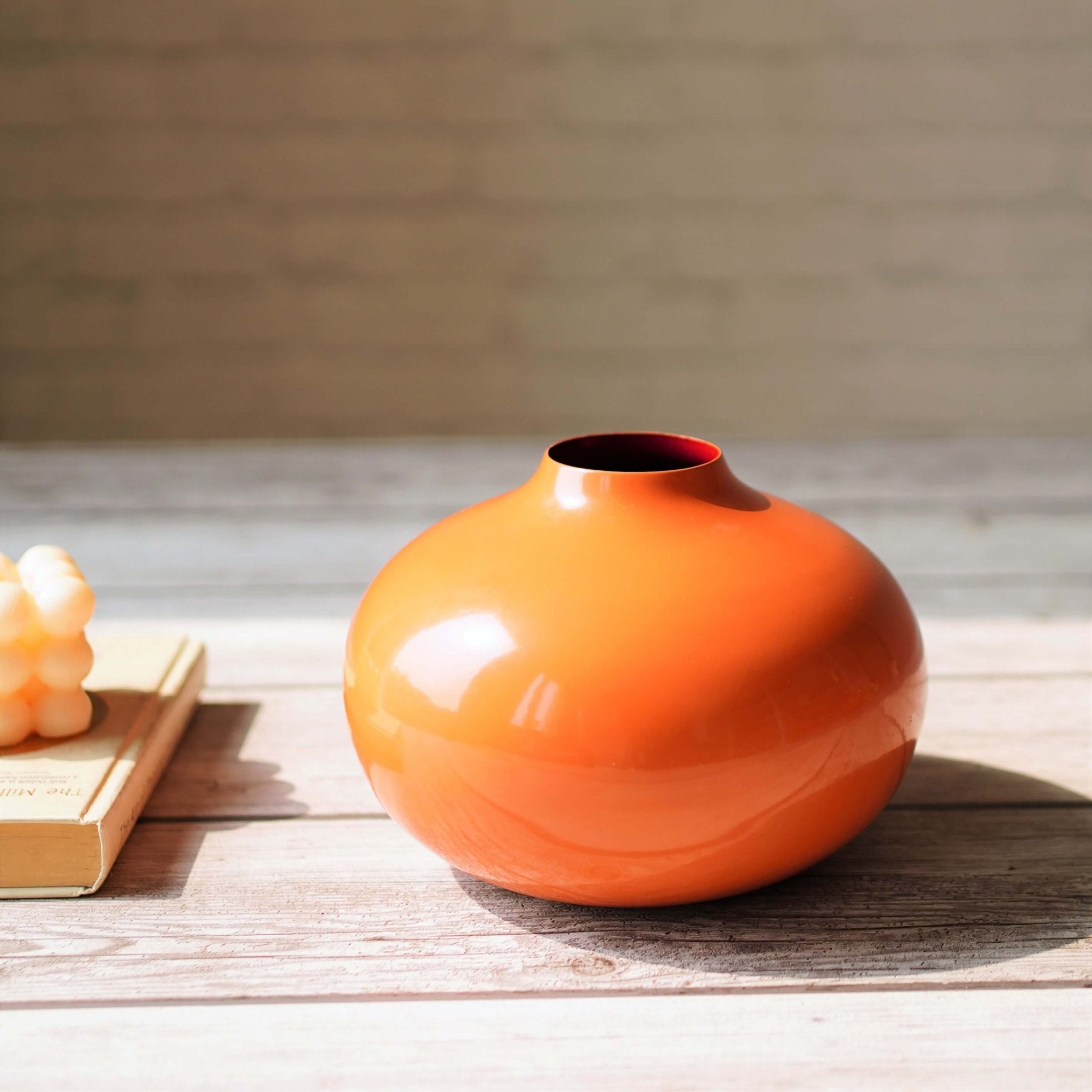 Metal Flower Vase Large - Behoma