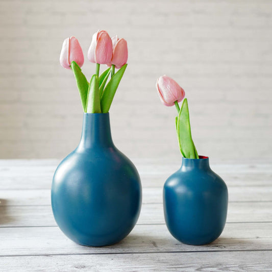 Metal Flower Vase Set of 2 | Behoma