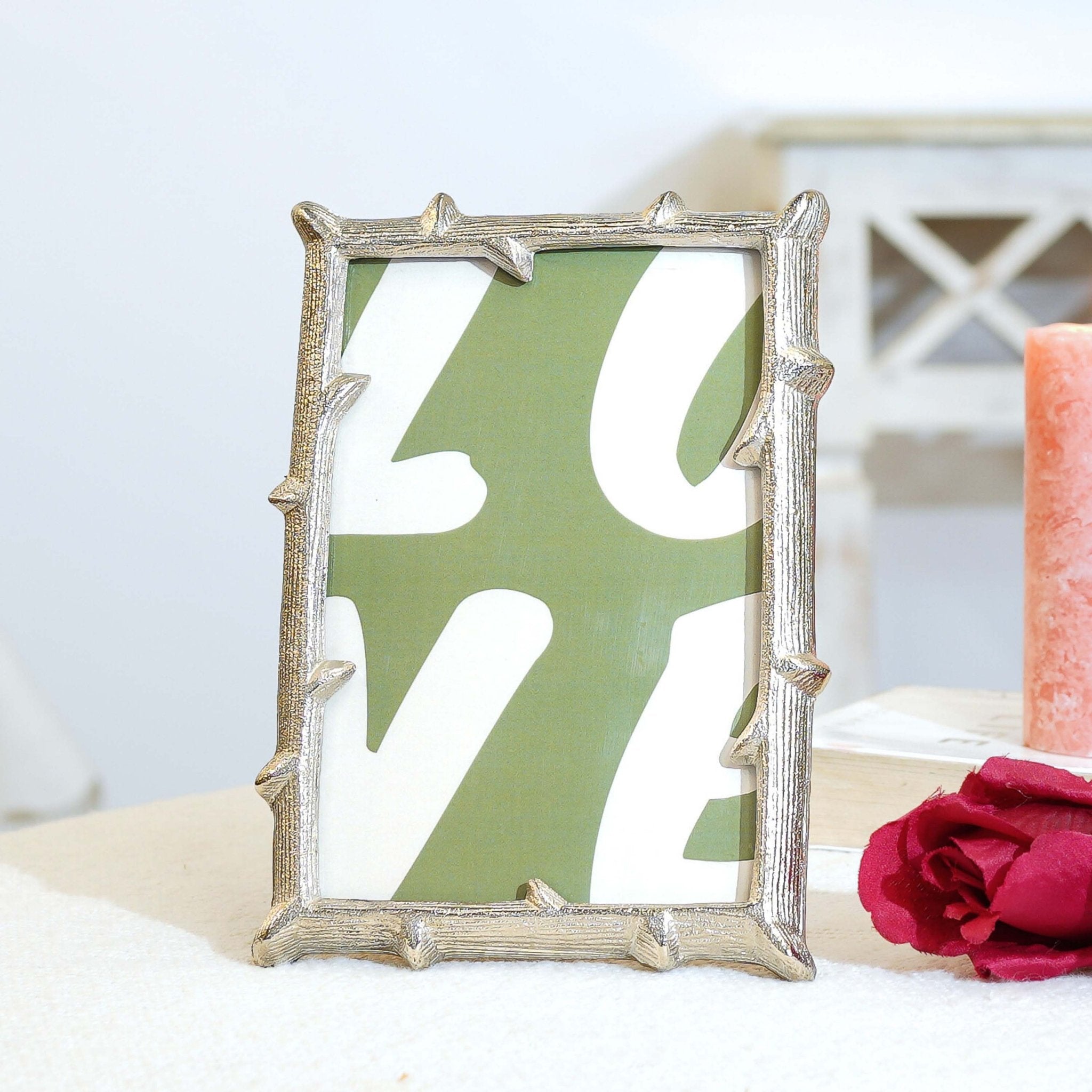 Metal Photo Frame, gifts for her, birthday gift, gift ideas