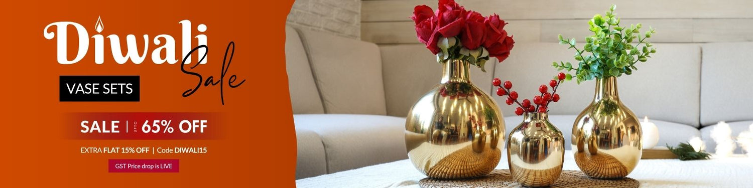Vases With Flower - Behoma