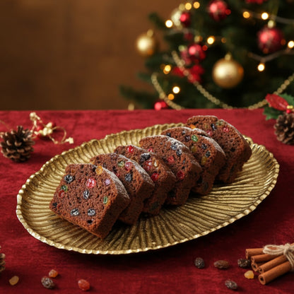 Aluminium Casted Sunburst Tray, Gold