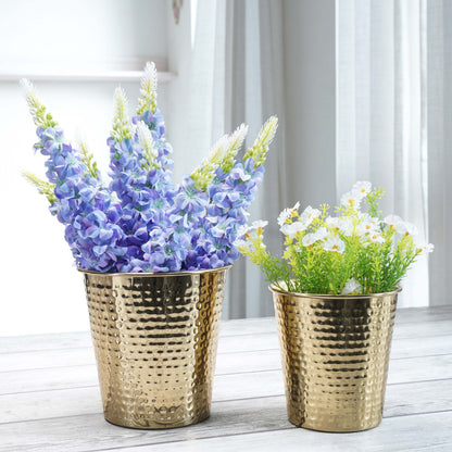 Bucket Metal Planter, Set (Pot Only)